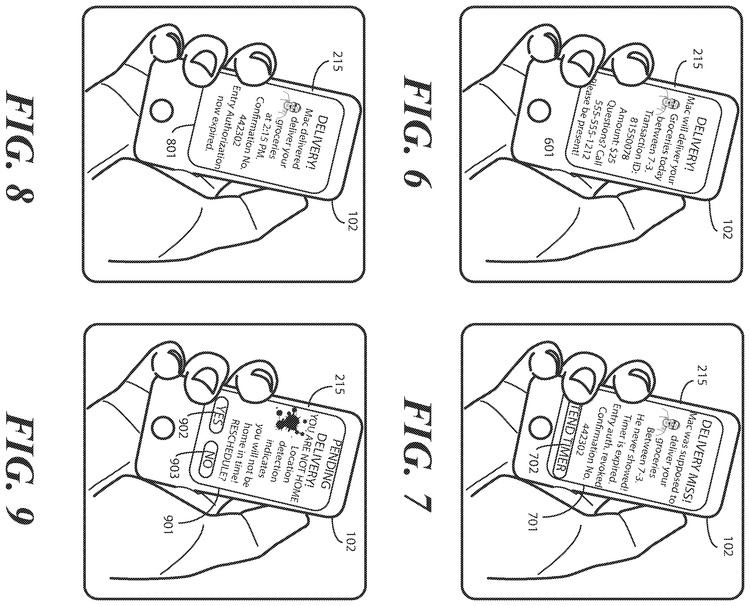 Patent US12602961 Figure 6 – Electronic devices and corresponding methods for generating and transmitting electronic entry system control communiques