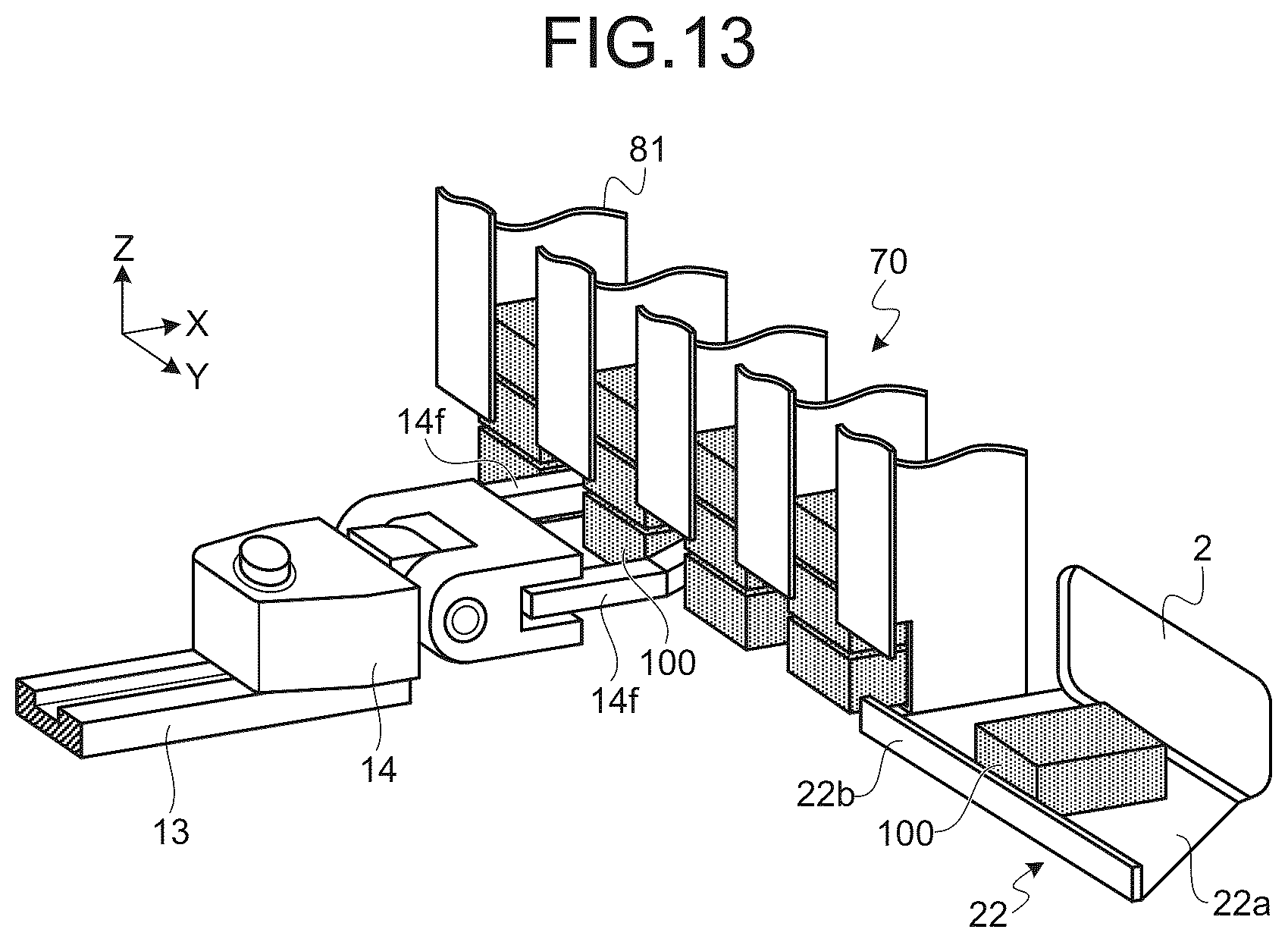 Patent US12602964 Figure 10 – Item take-out apparatus and item take-out system