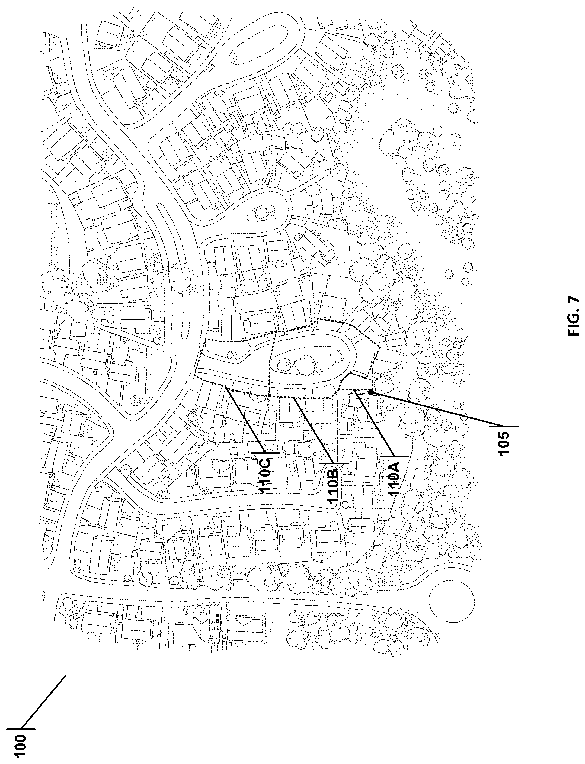 Patent US12602972 Figure 7 – Decoy package alarm for theft deterrence