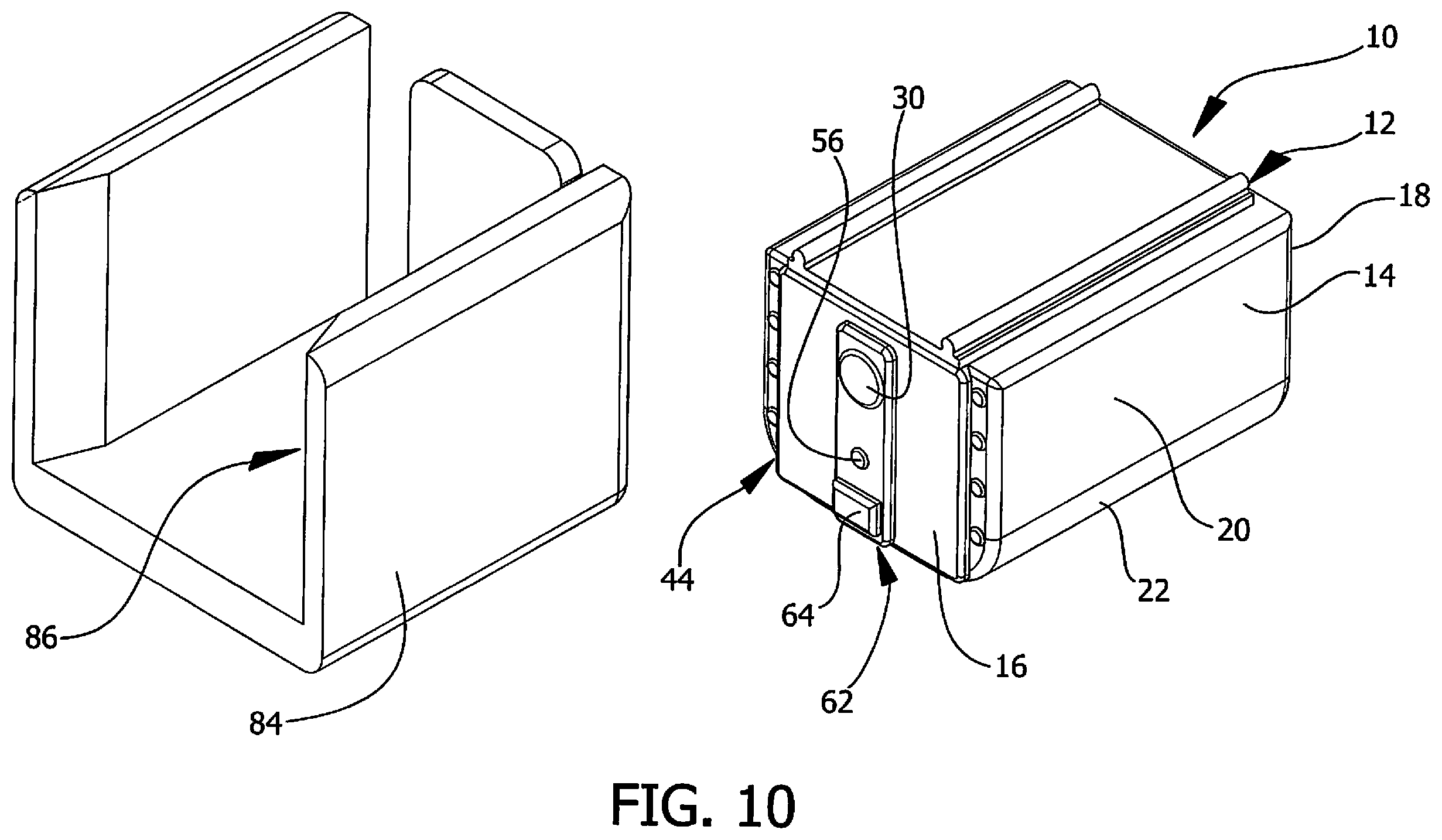 Patent US12602978 Figure 8 – Firearm monitoring system