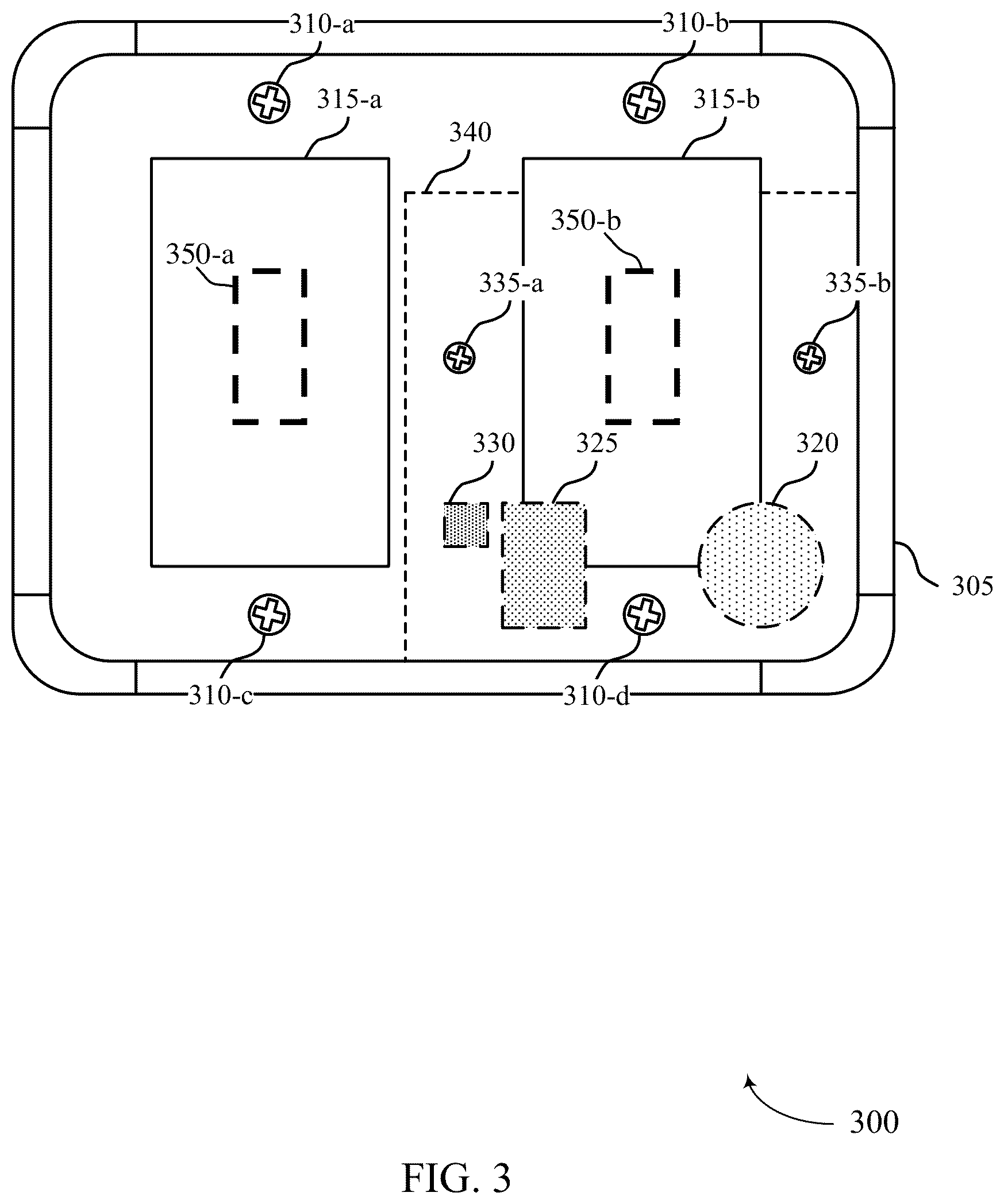 Patent US12602990 Figure 3 – Apparatus for lighting control