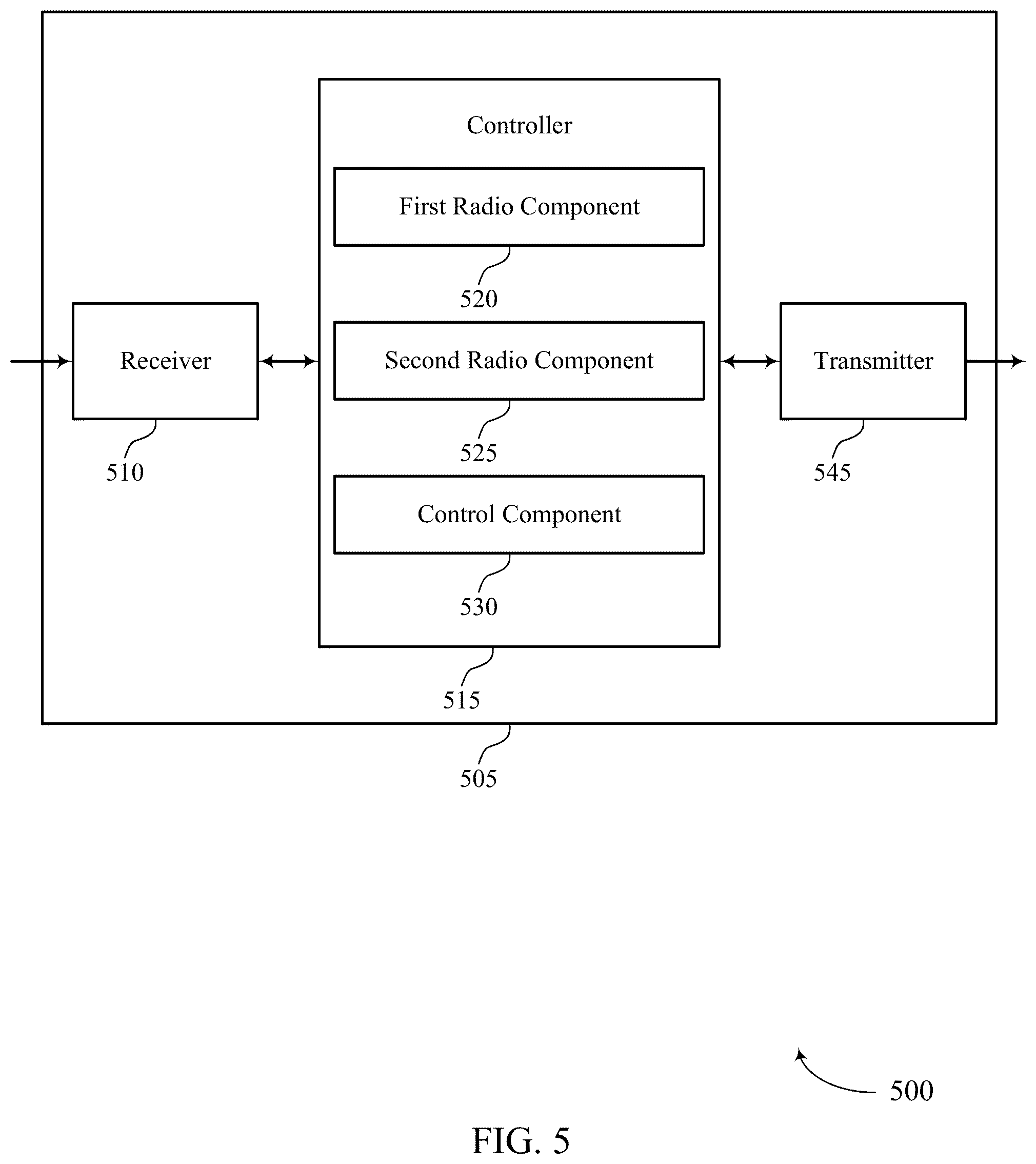 Patent US12602990 Figure 5 – Apparatus for lighting control
