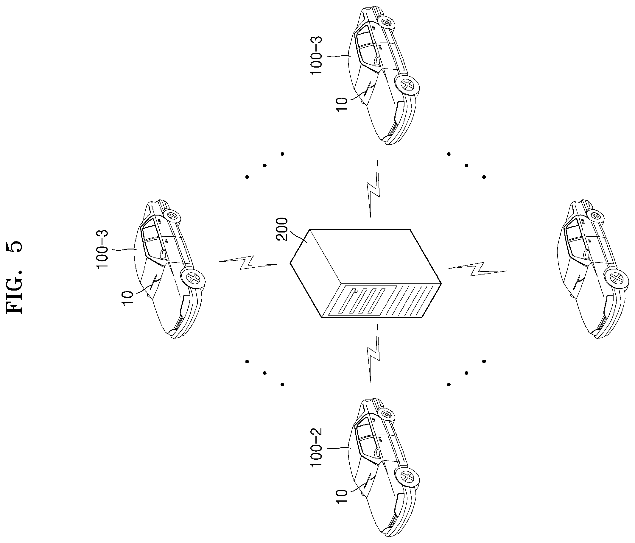 Patent US12602991 Figure 5 – Method for generating traffic flow statistical data by using wiper operation information of vehicle, method for calculating estimated time of arrival of vehicle by using traffic flow statistical data generated using wiper operation information of vehicle, and management server used therefor