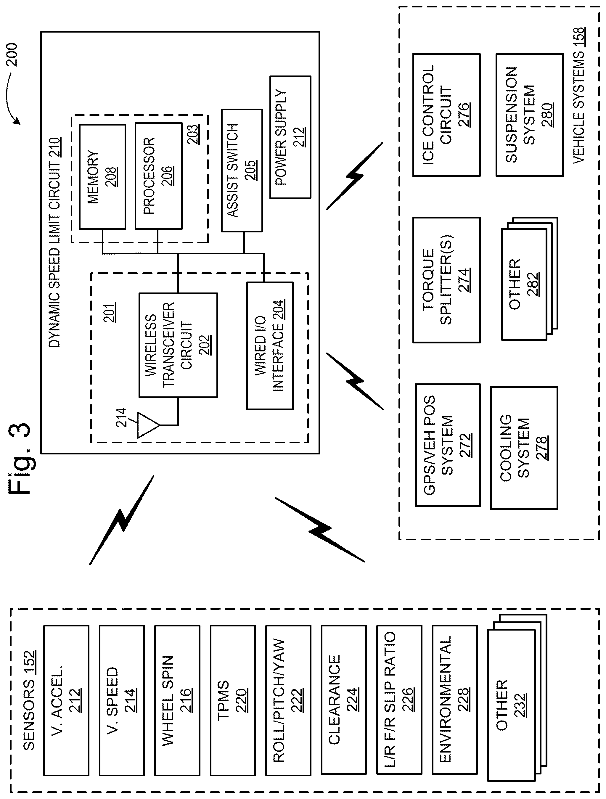 Patent US12602992 Figure 3 – Dynamic speed limit for vehicles and autonomous vehicles