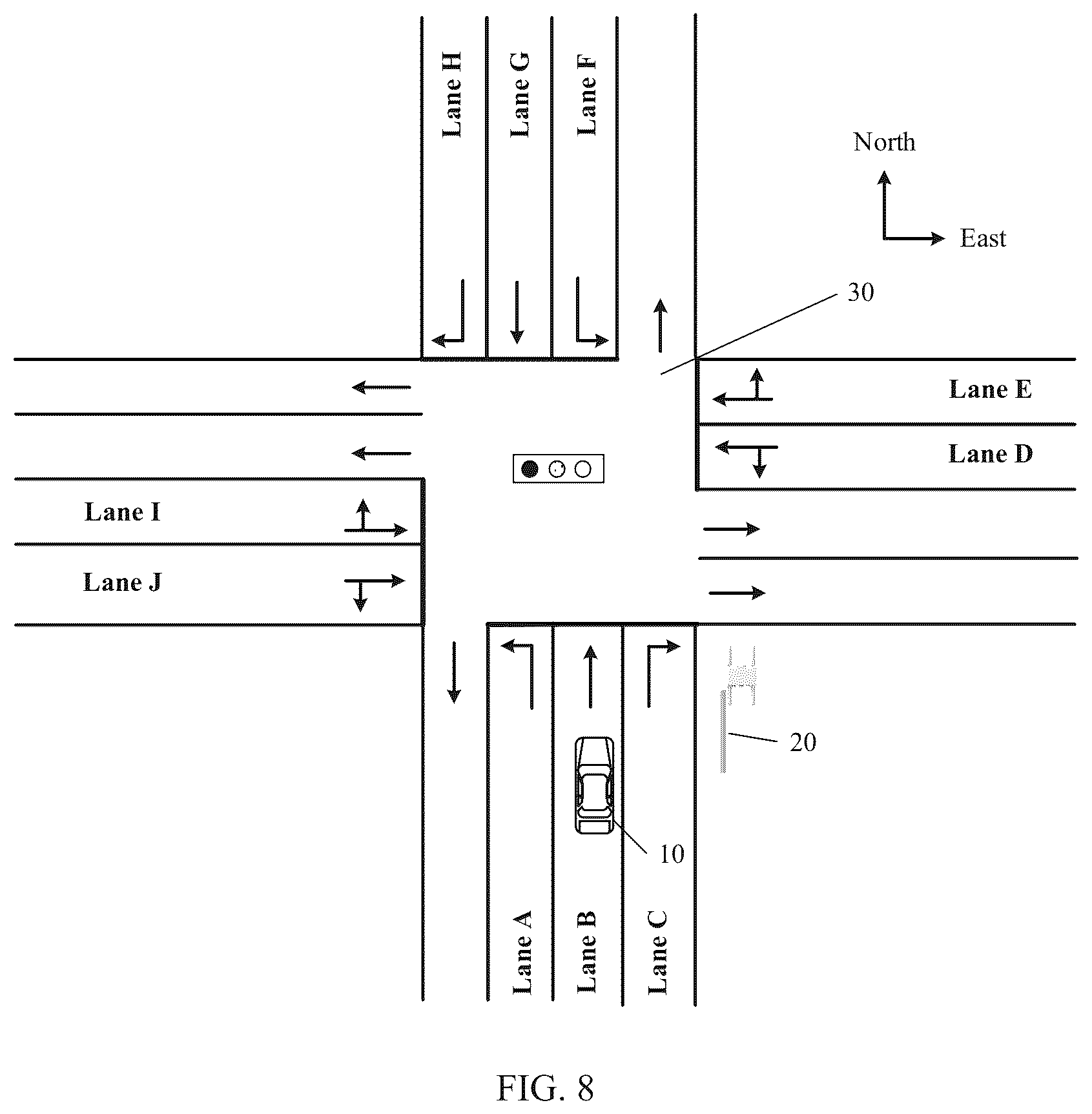 Patent US12602993 Figure 8 – Method and apparatus for obtaining traffic information, and storage medium