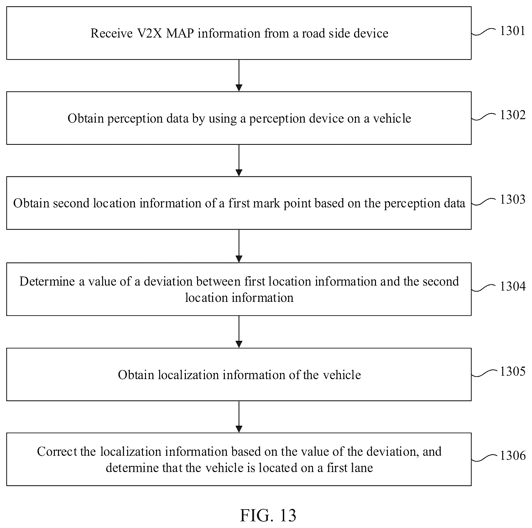 Patent US12602993 Figure 13 – Method and apparatus for obtaining traffic information, and storage medium