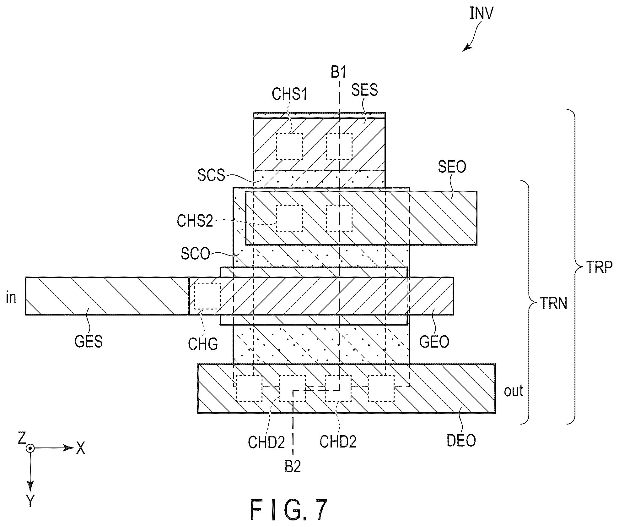 Patent US12603034 Figure 5 – CMOS circuit