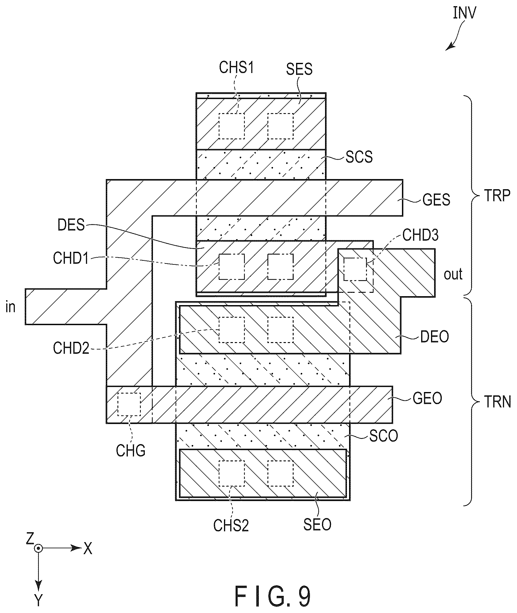 Patent US12603034 Figure 7 – CMOS circuit