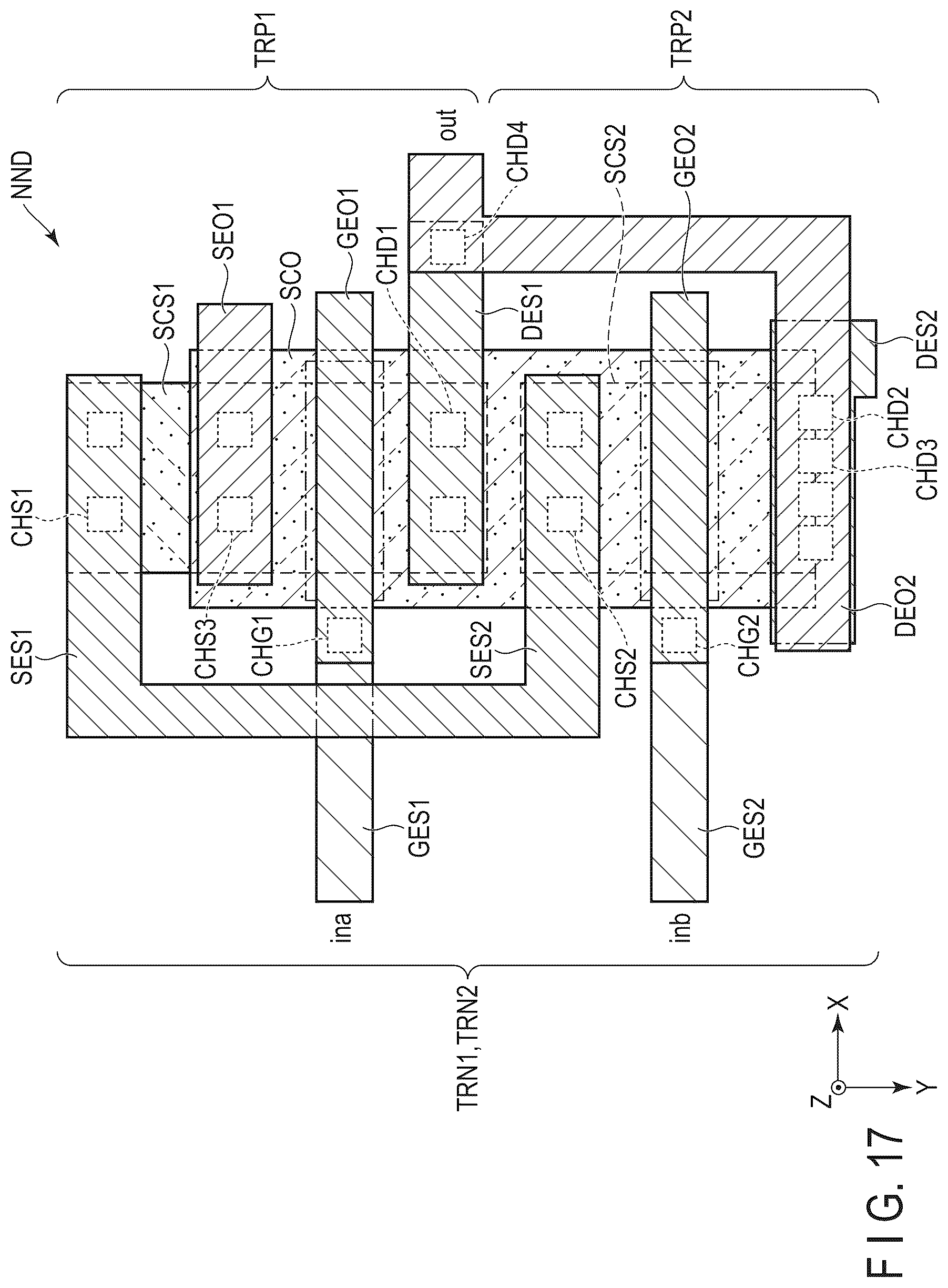 Patent US12603034 Figure 13 – CMOS circuit