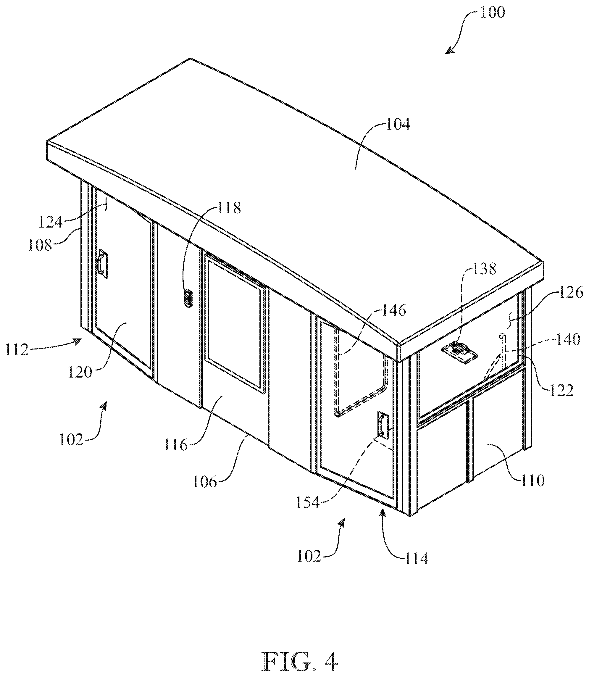 Patent US12603174 Figure 4 – Method for utilizing a medical services kiosk