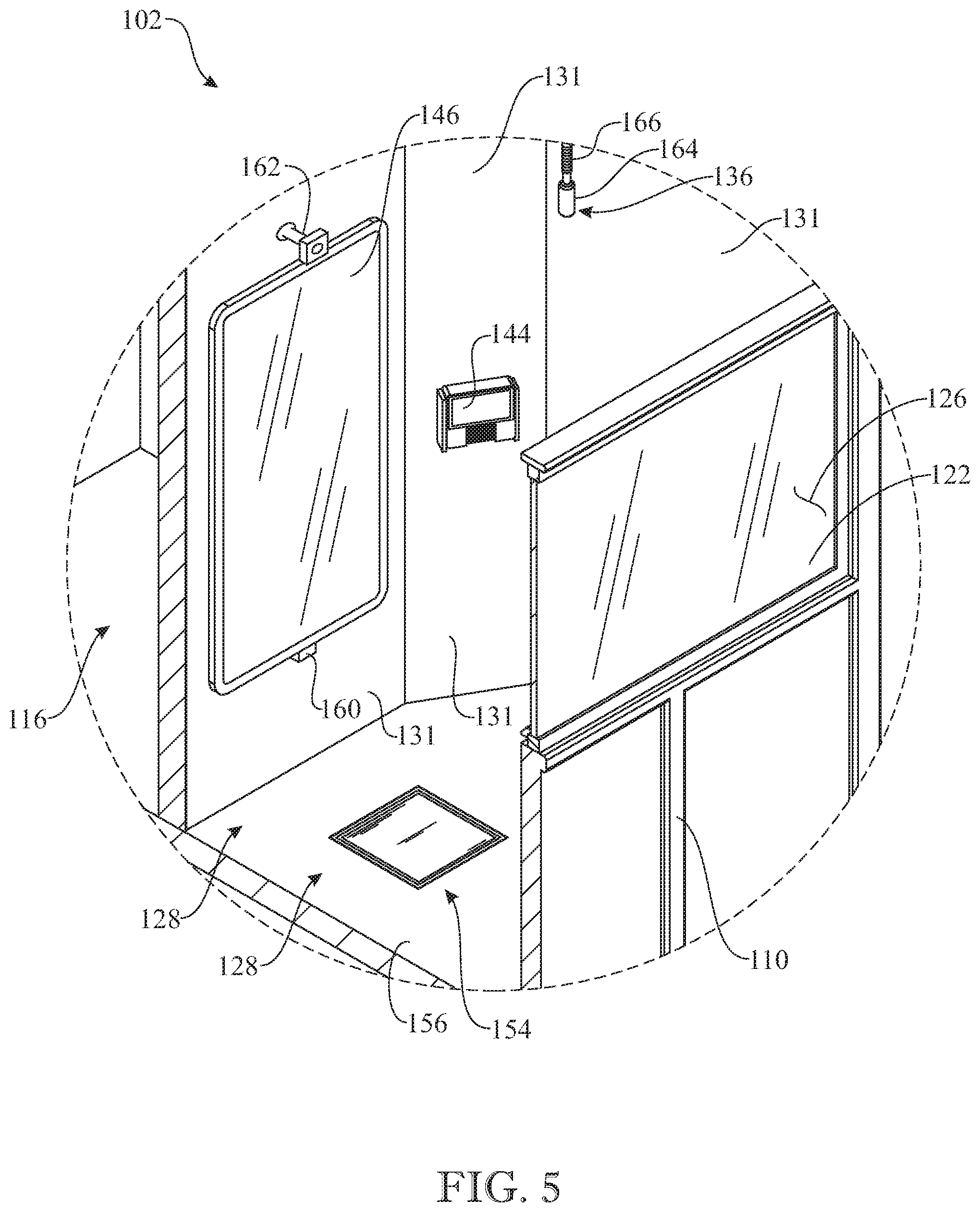Patent US12603174 Figure 5 – Method for utilizing a medical services kiosk