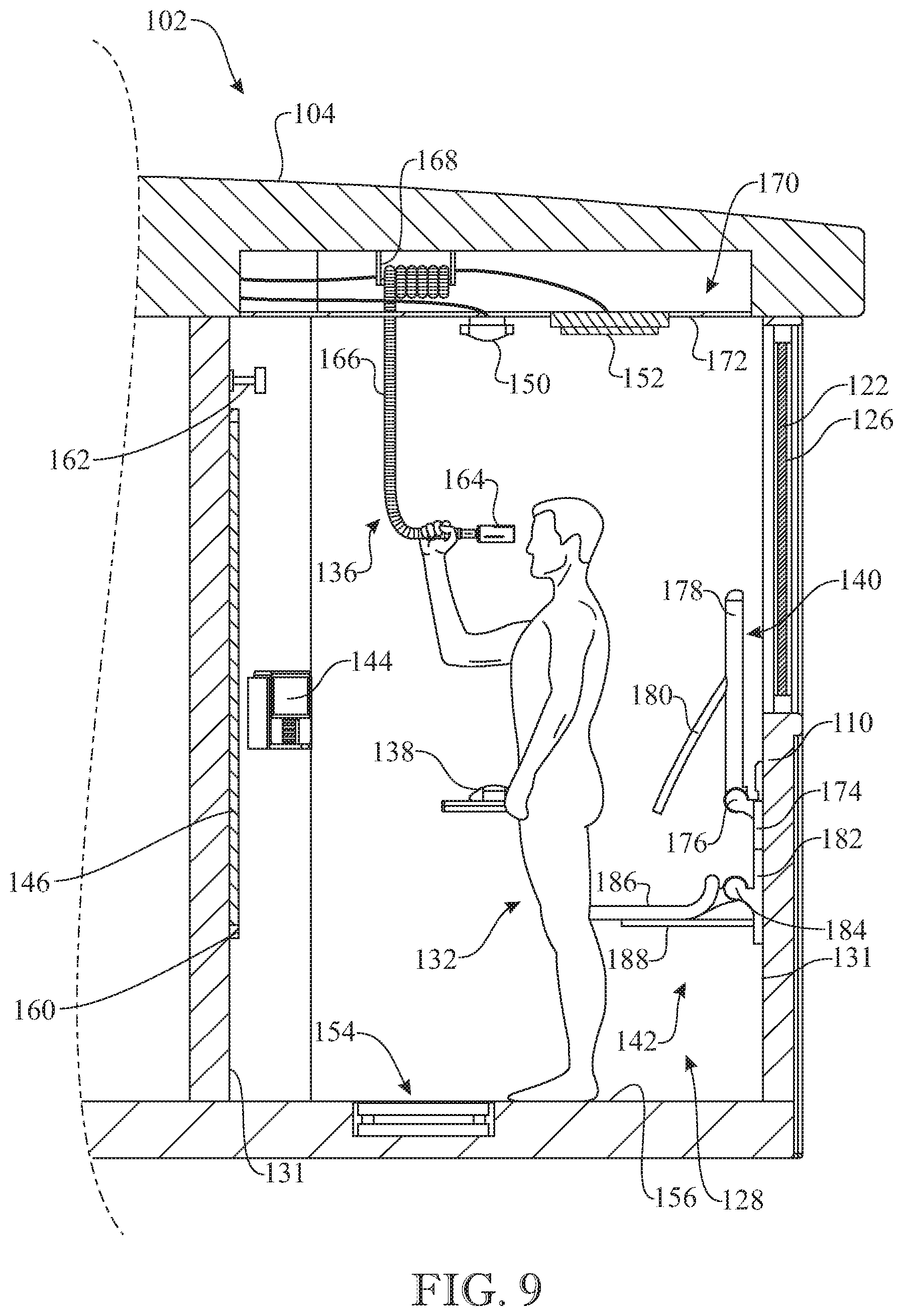 Patent US12603174 Figure 9 – Method for utilizing a medical services kiosk