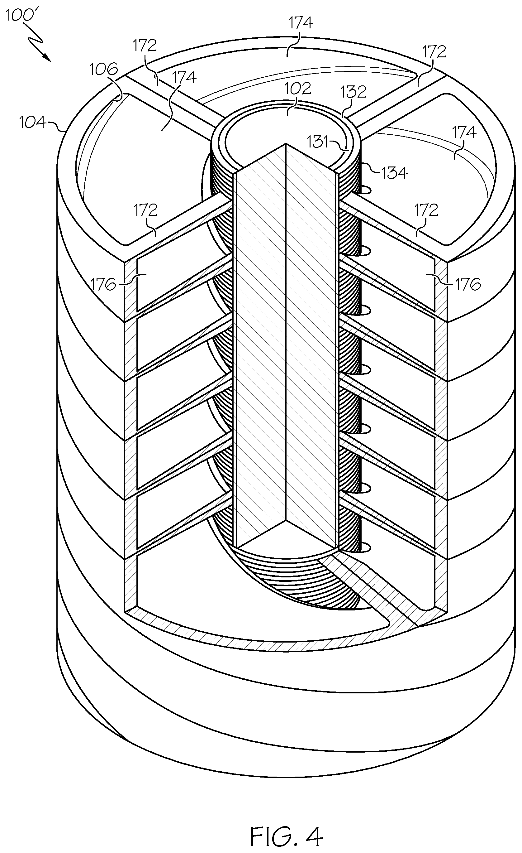 Patent US12603195 Figure 4 – Systems and methods for cooling an electric charging cable