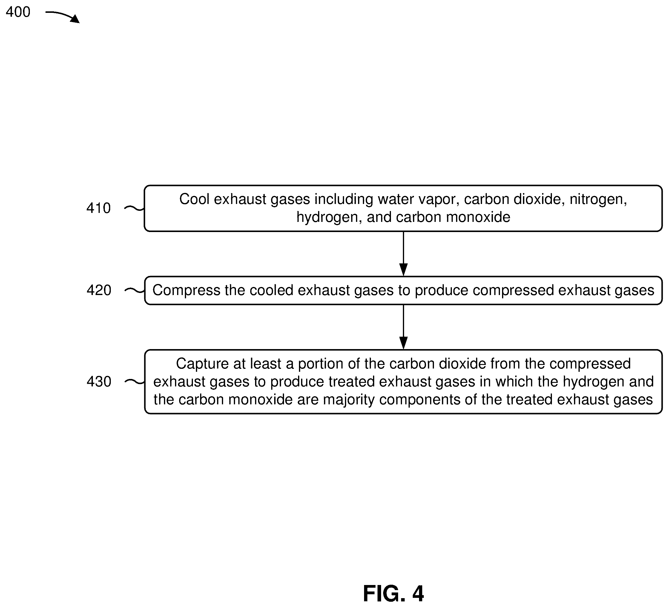 Patent US12603314 Figure 11 – Fuel cell exhaust gas processing