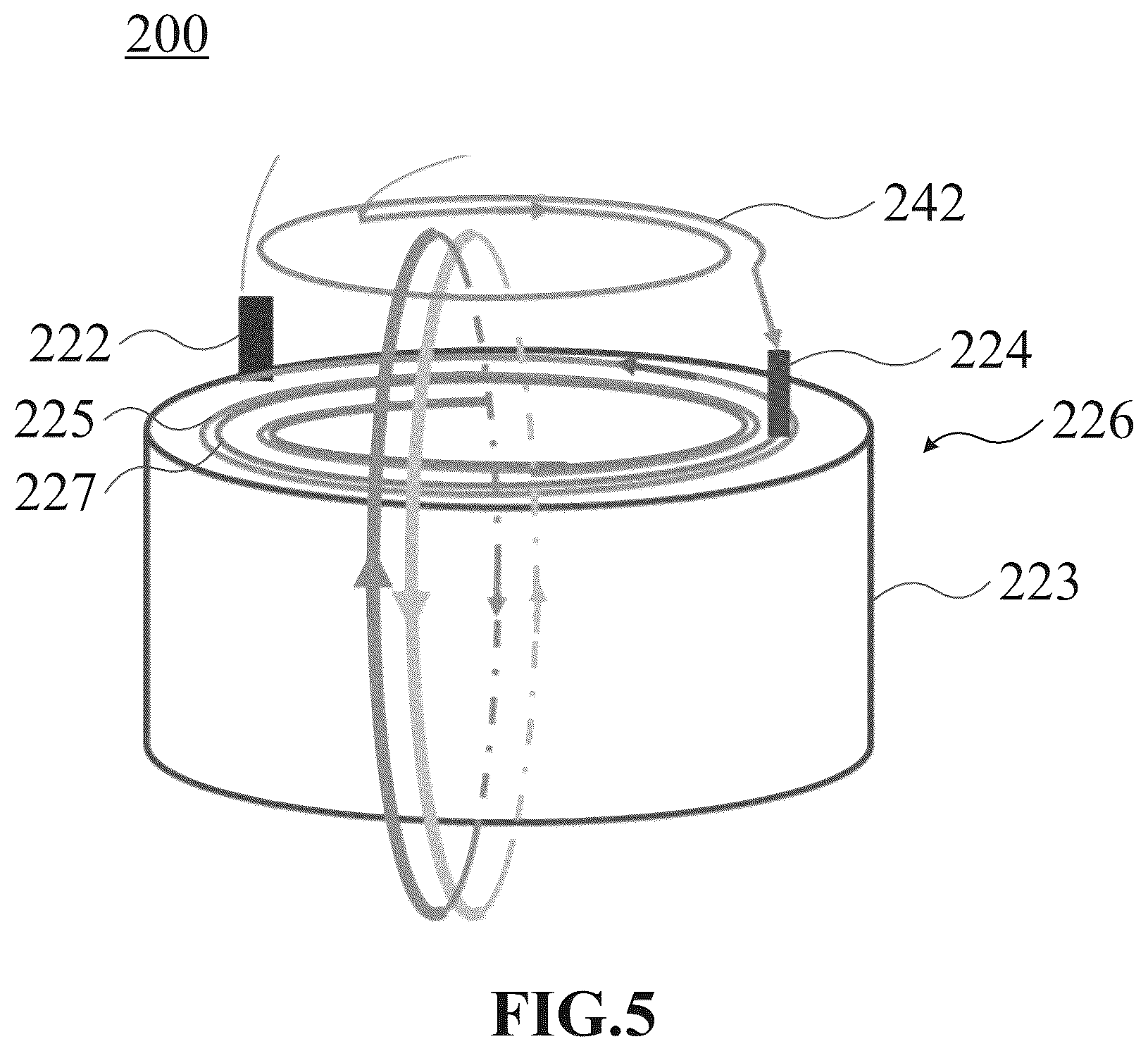 Patent US12603333 Figure 3 – Circuit structure, battery, and electronic device