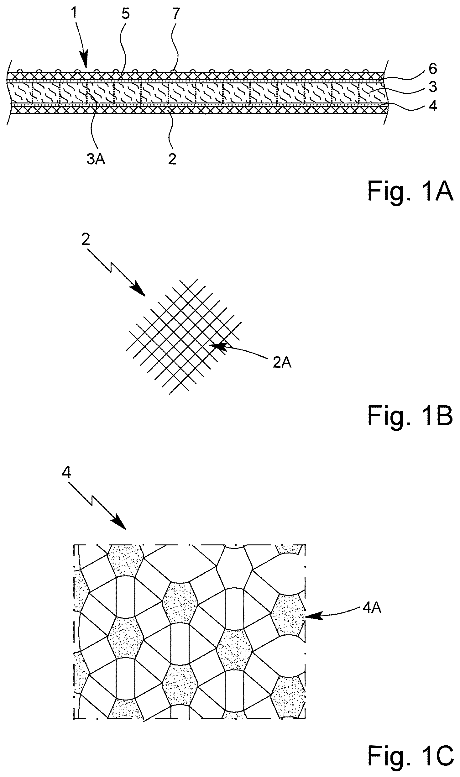 Patent US12603356 Figure 1 – Multi-layer protection element for a battery