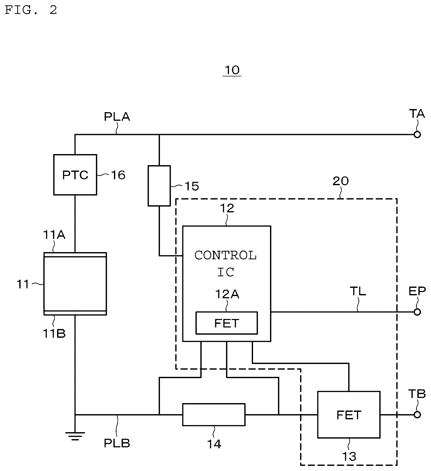 Patent US12603404 Figure 2 – Battery module, method for manufacturing battery module, electronic device, and electric vehicle