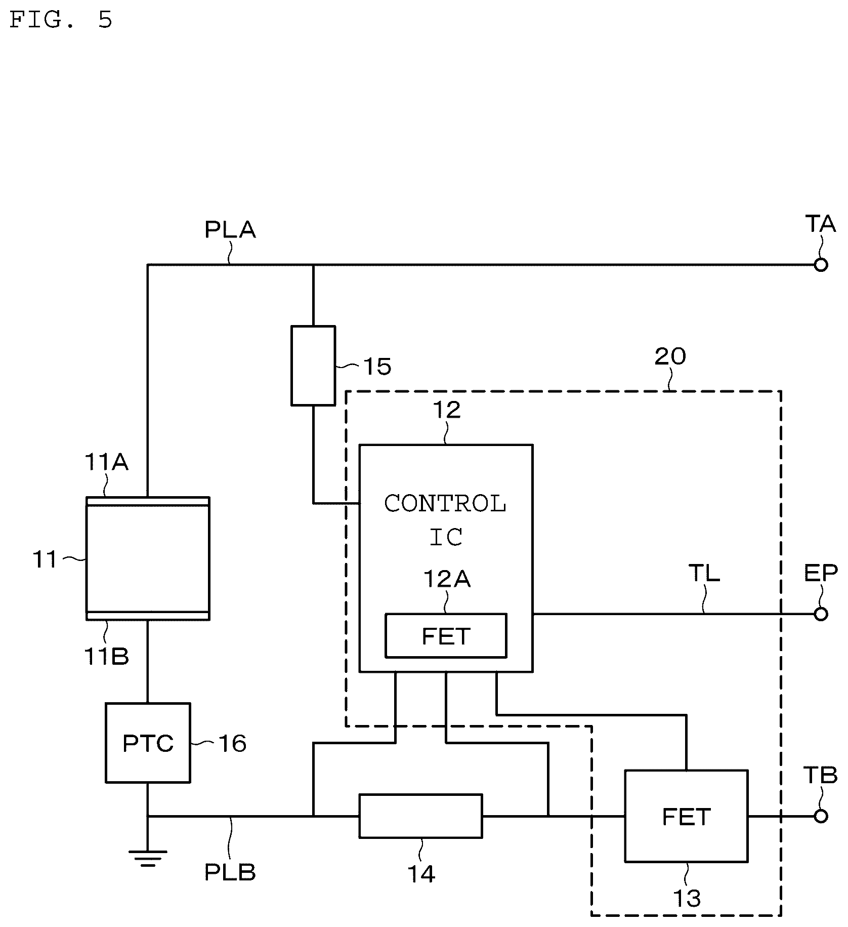 Patent US12603404 Figure 5 – Battery module, method for manufacturing battery module, electronic device, and electric vehicle