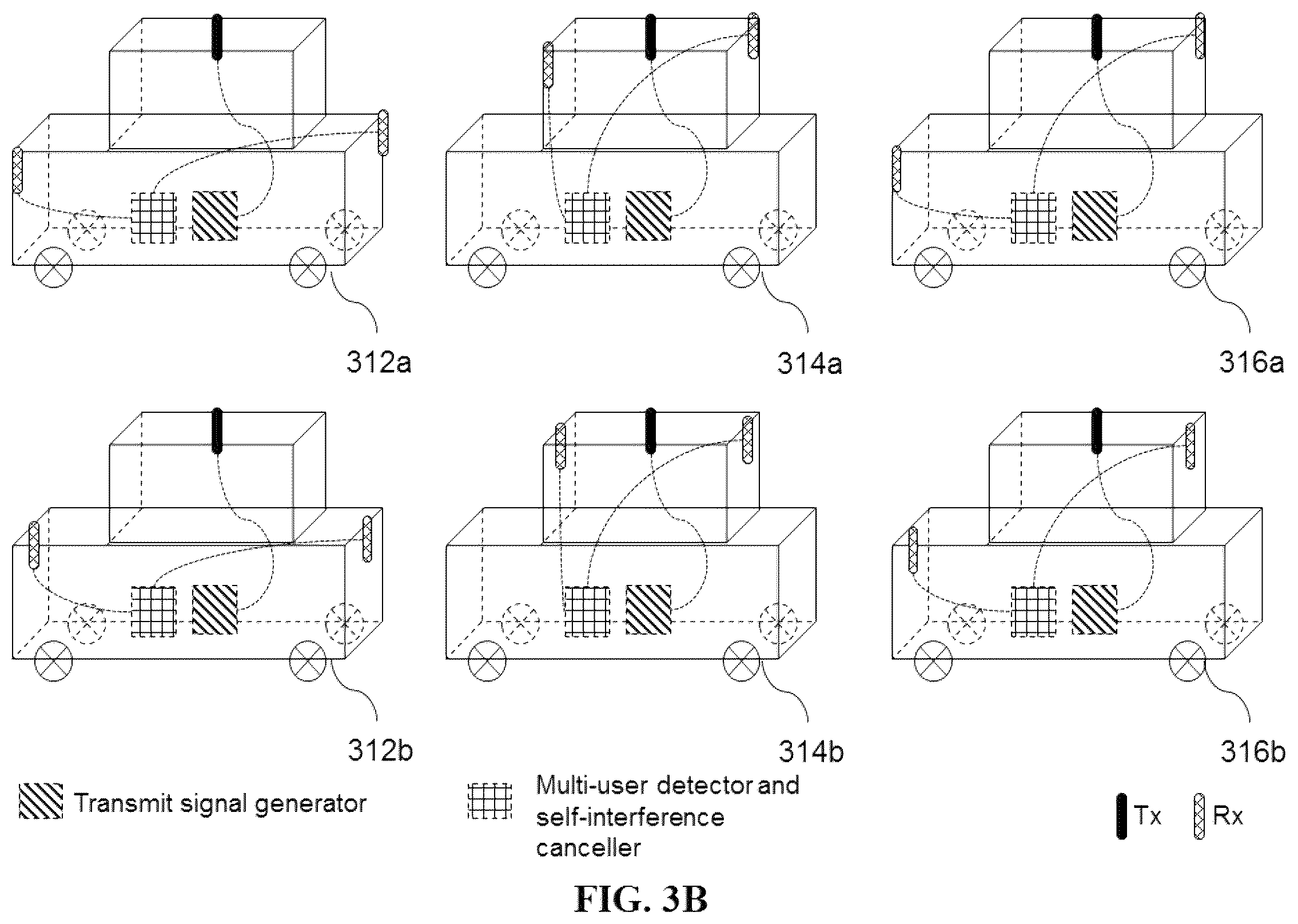 Patent US12603420 Figure 5 – Full-duplex communication methods and apparatus