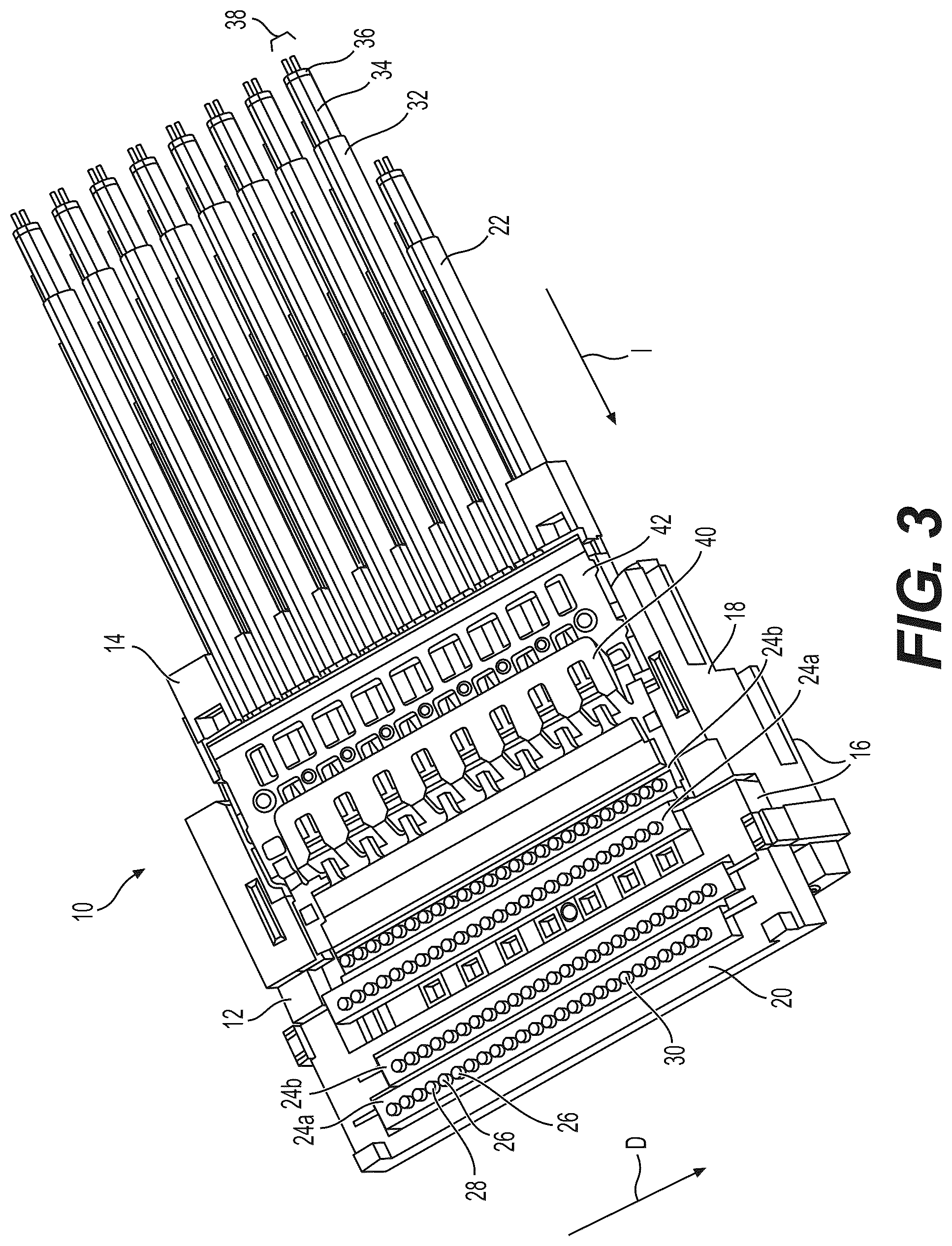 Patent US12603450 Figure 3 – Cable connector systems