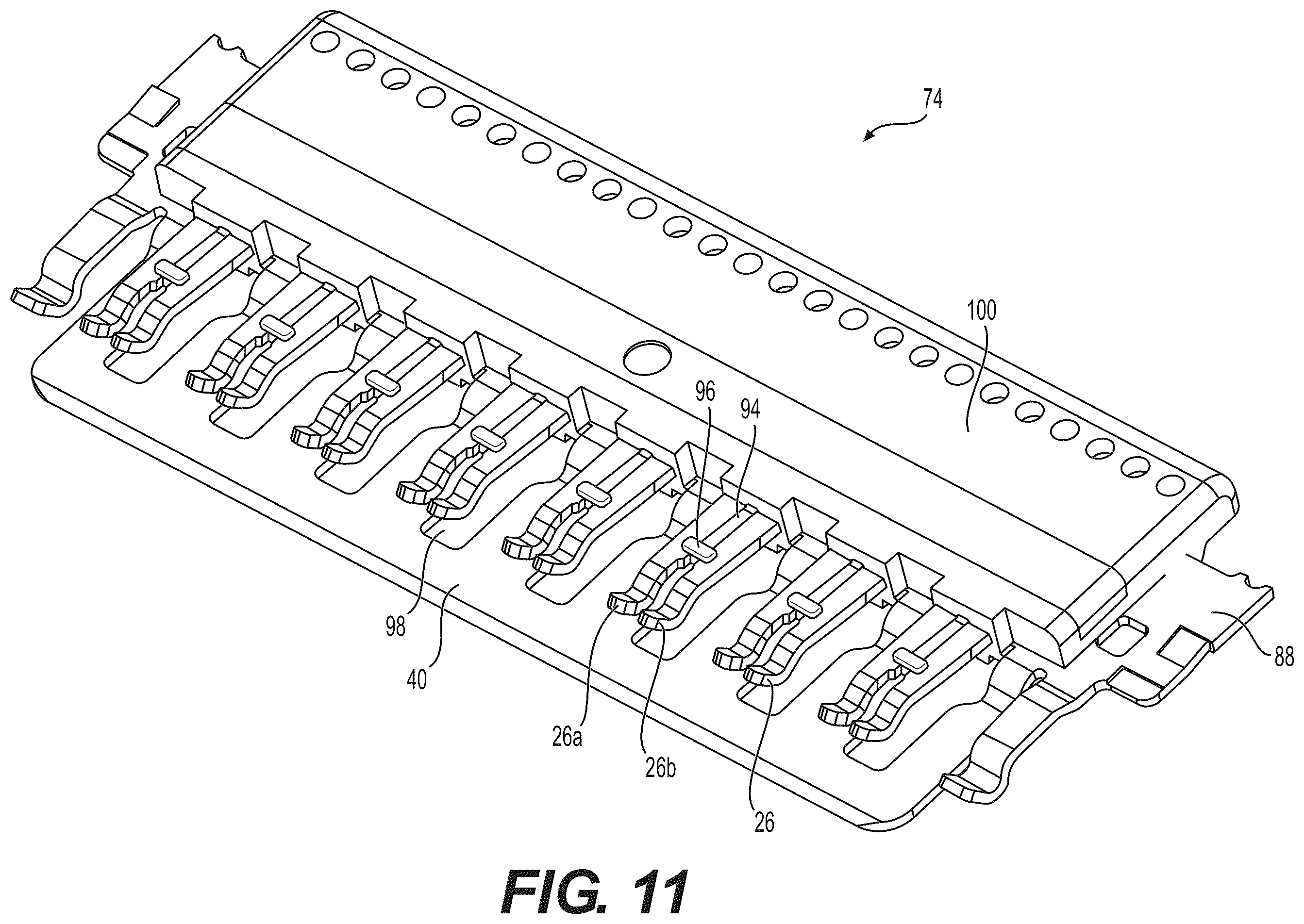 Patent US12603450 Figure 11 – Cable connector systems