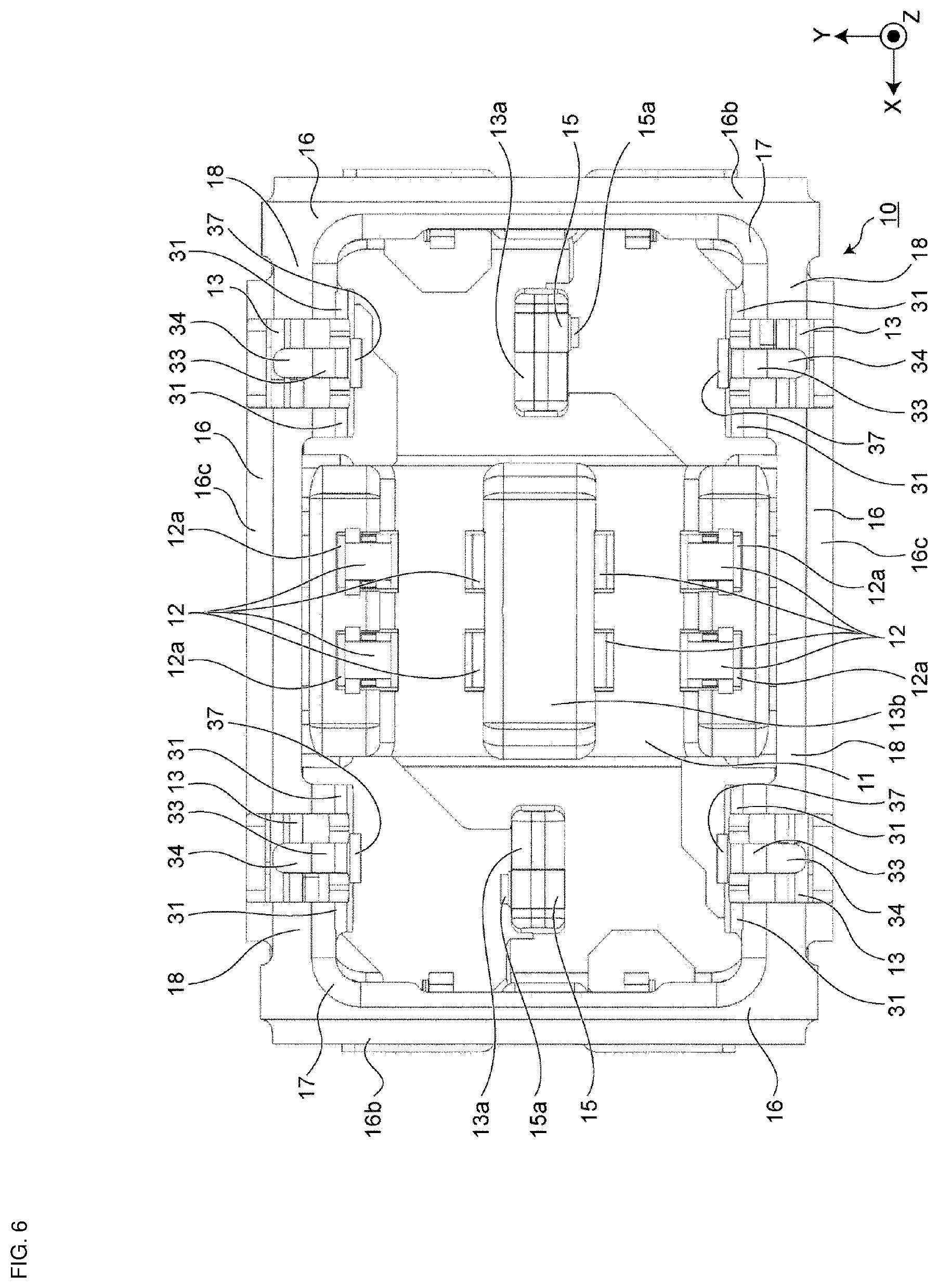 Patent US12603453 Figure 6 – Electrical connector and electrical connector set having the electrical connector