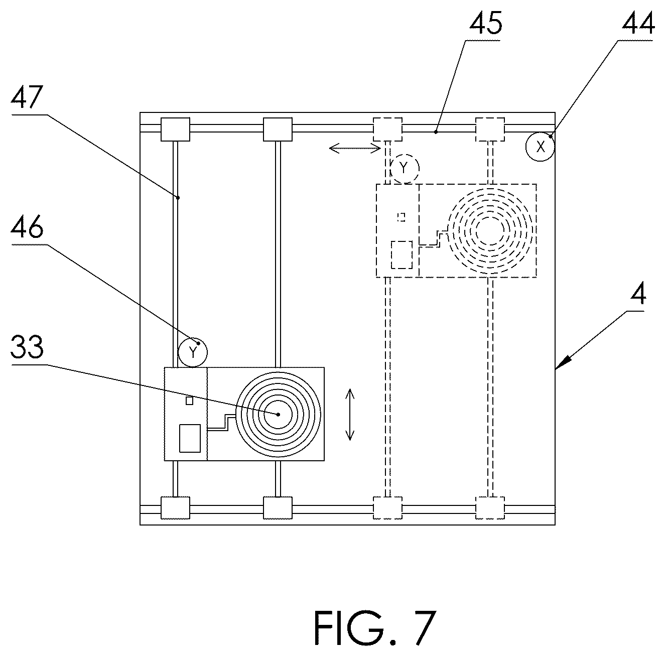 Patent US12603523 Figure 4 – Electronic charging shelf system
