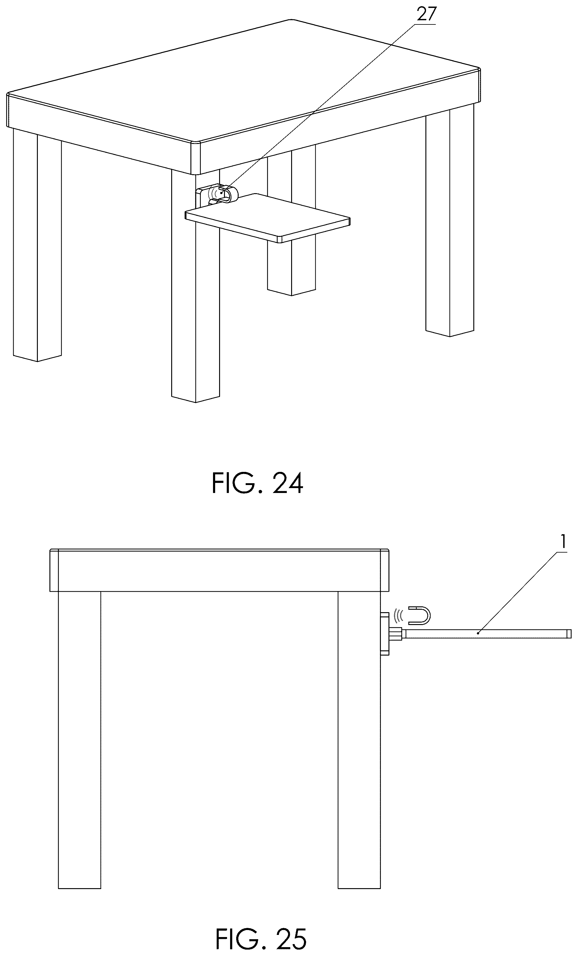 Patent US12603523 Figure 13 – Electronic charging shelf system