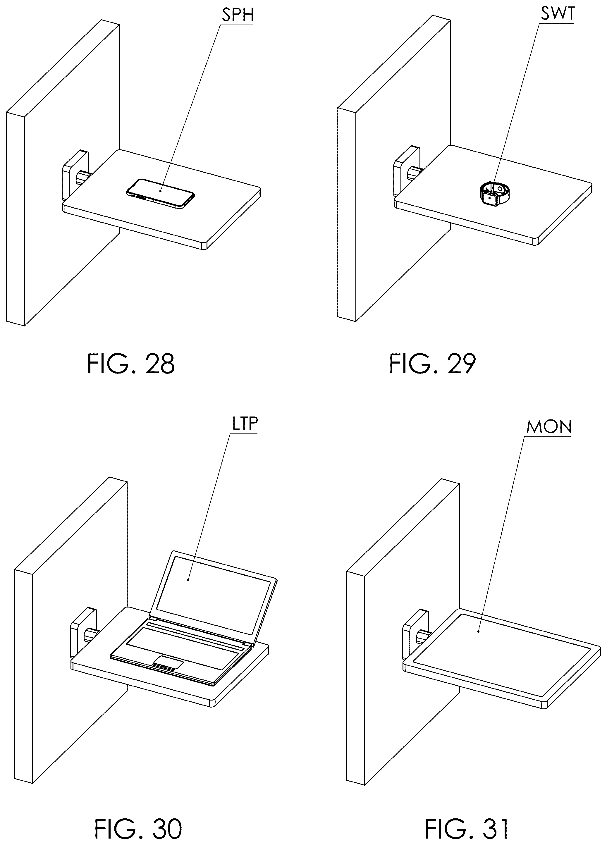 Patent US12603523 Figure 15 – Electronic charging shelf system