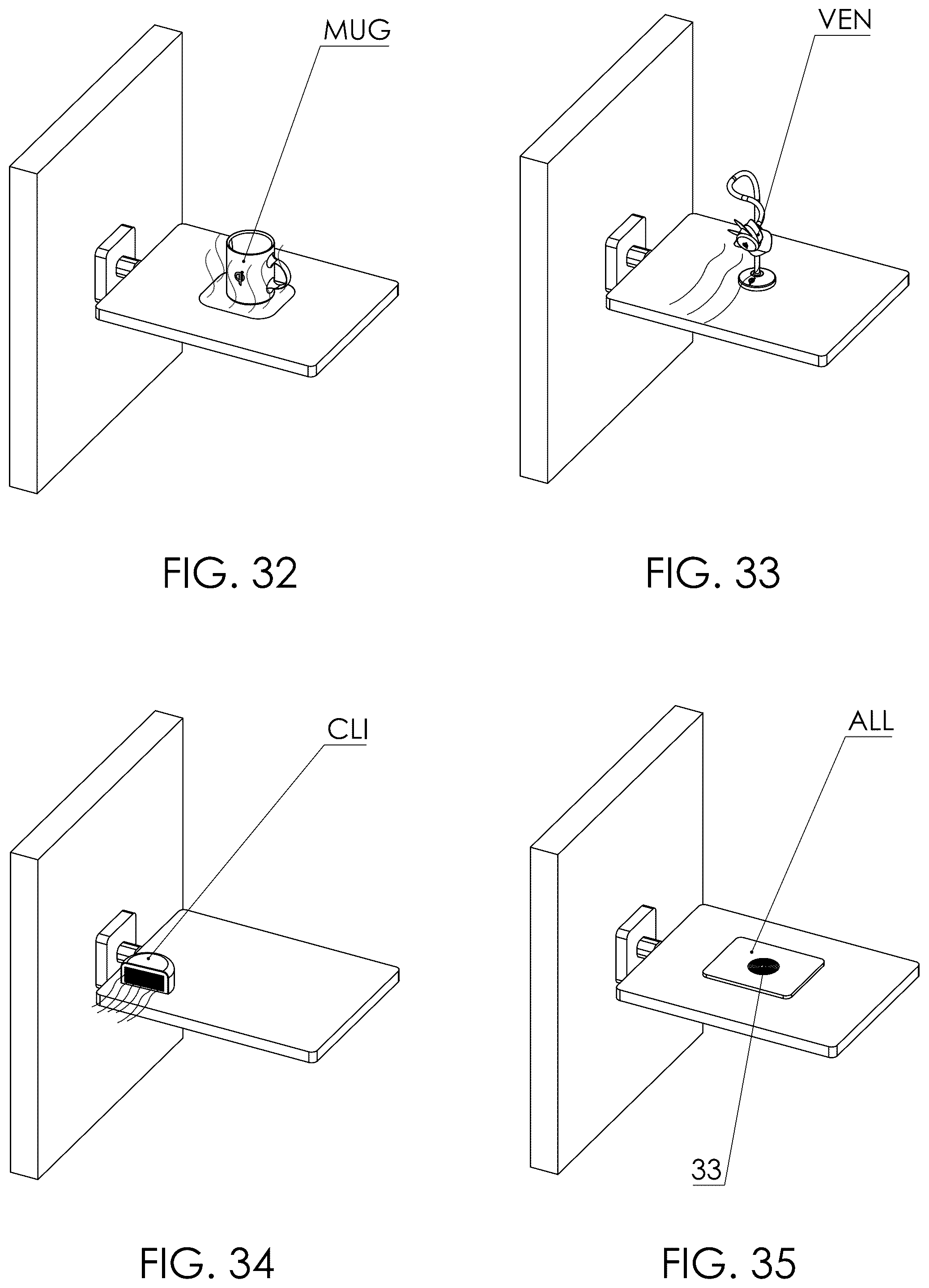 Patent US12603523 Figure 16 – Electronic charging shelf system