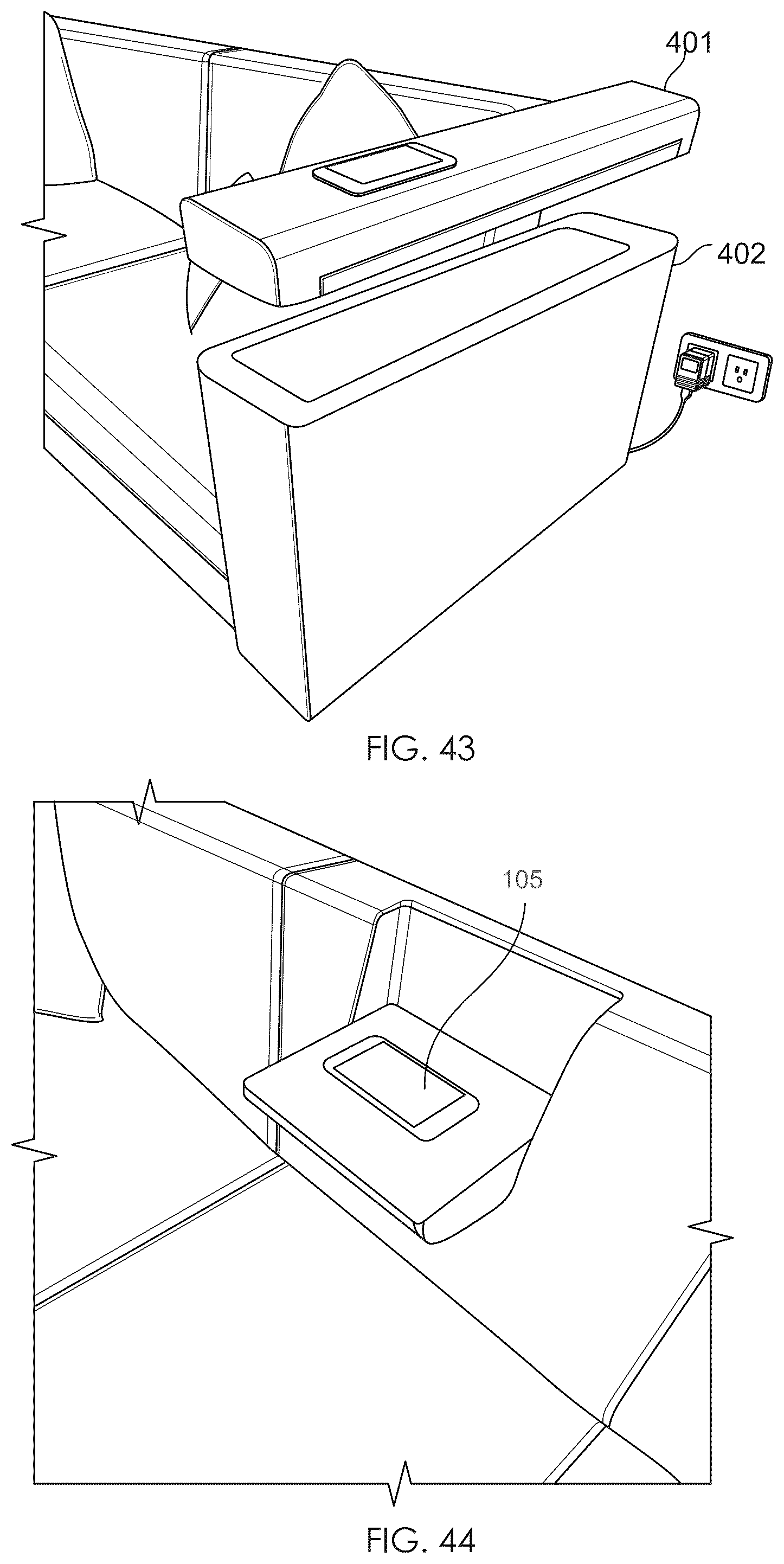 Patent US12603523 Figure 20 – Electronic charging shelf system