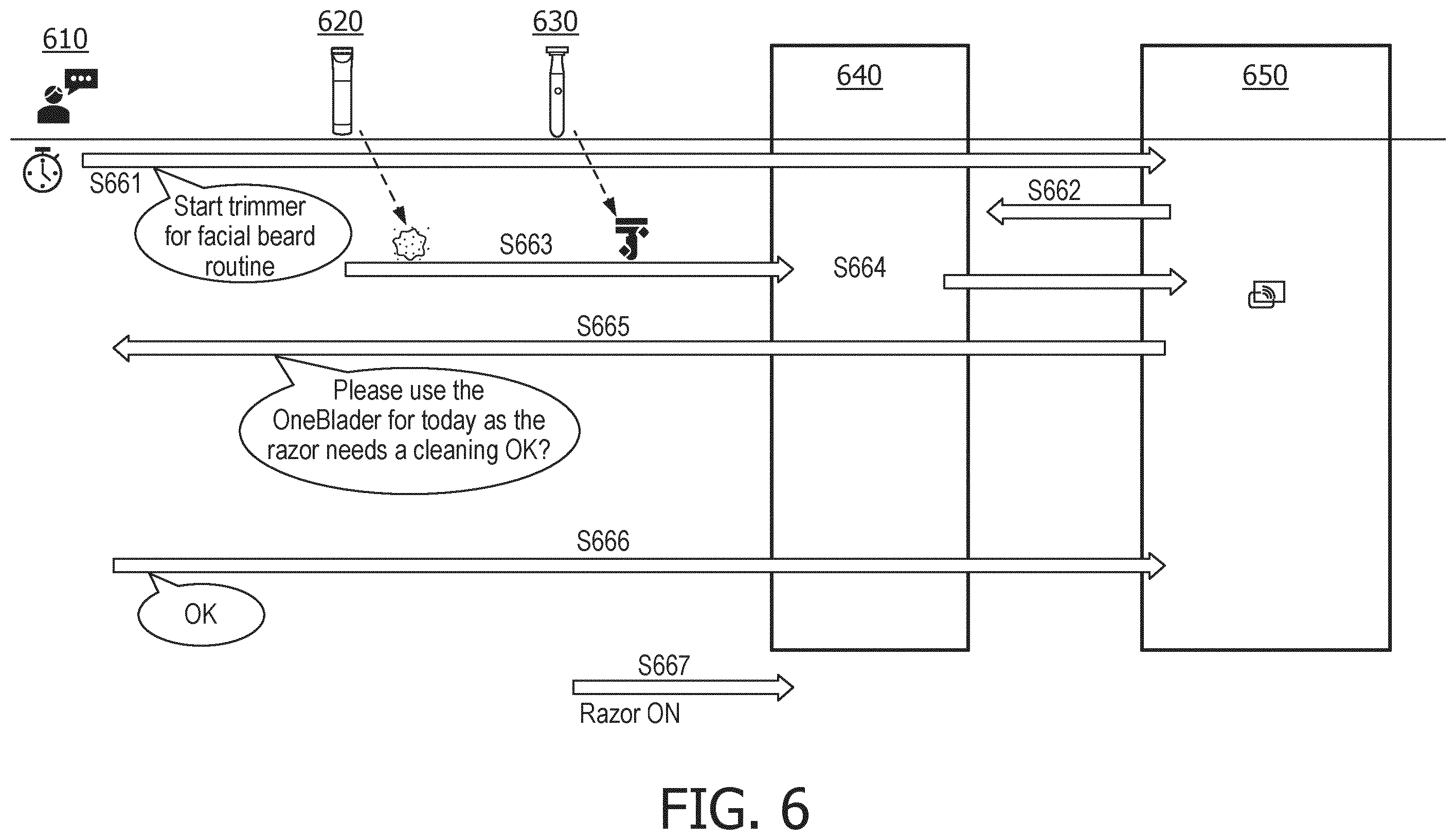 Patent US12603796 Figure 5 – Rule modification at an automation system