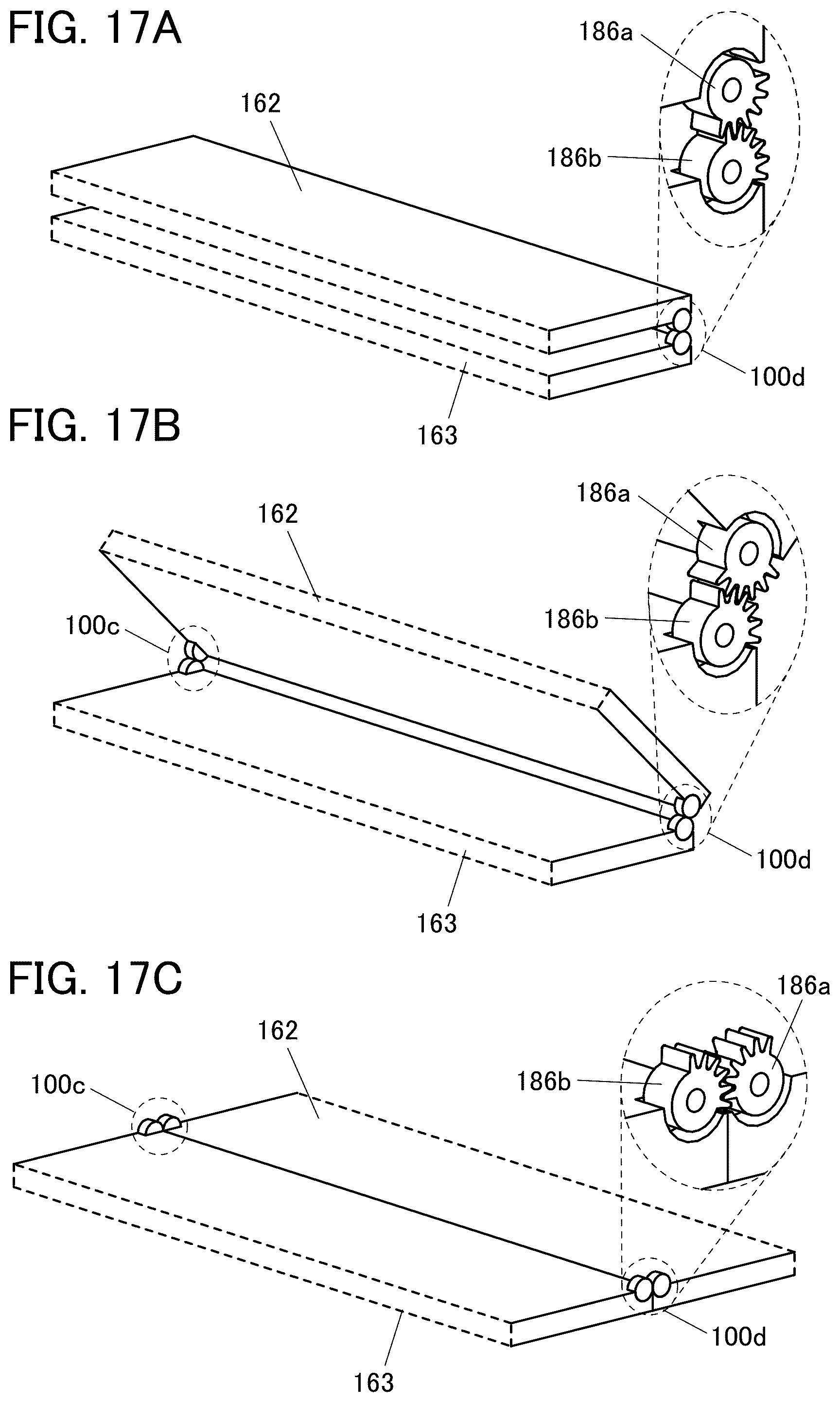 Patent US12603948 Figure 17 – Angle adjustment device, support, and display device