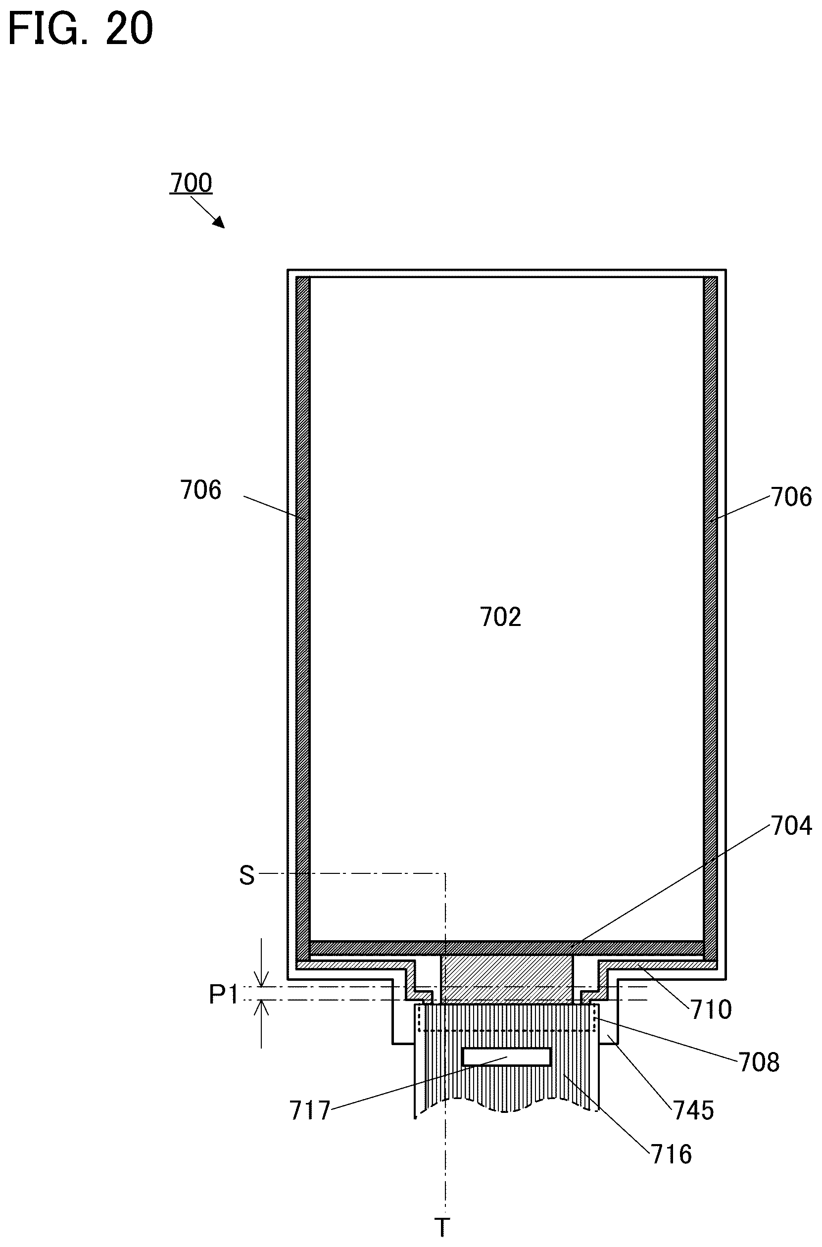 Patent US12603948 Figure 20 – Angle adjustment device, support, and display device