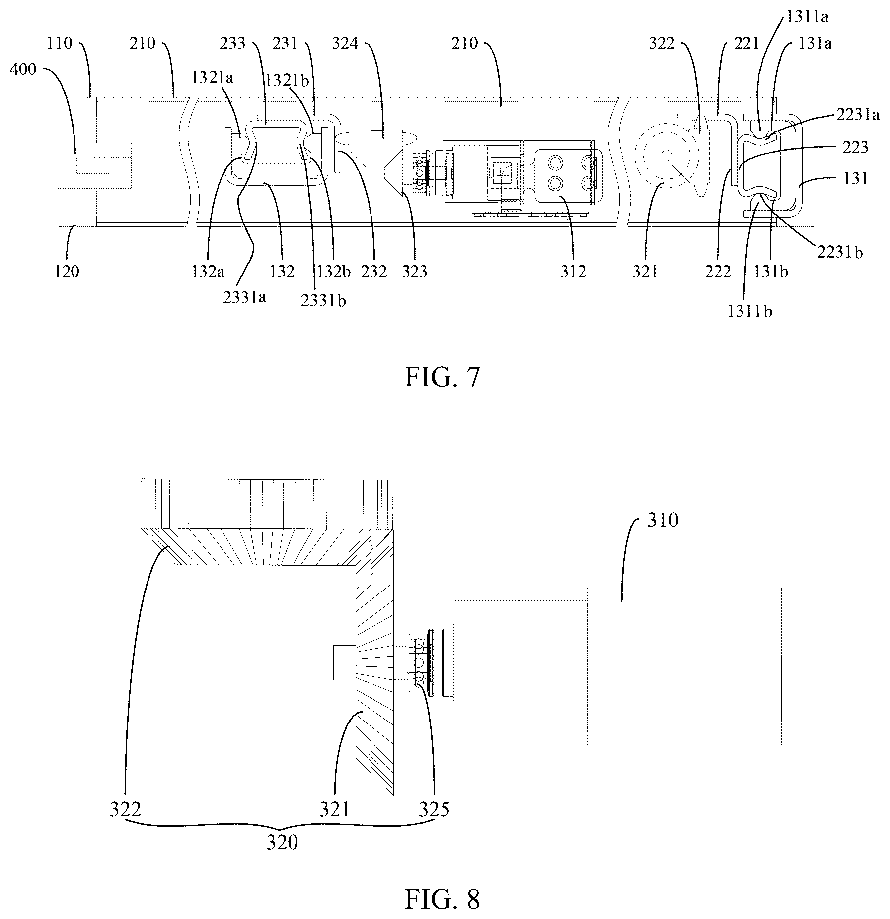 Patent US12610004 Figure 5 – Electronic device with slidable flexible display screen