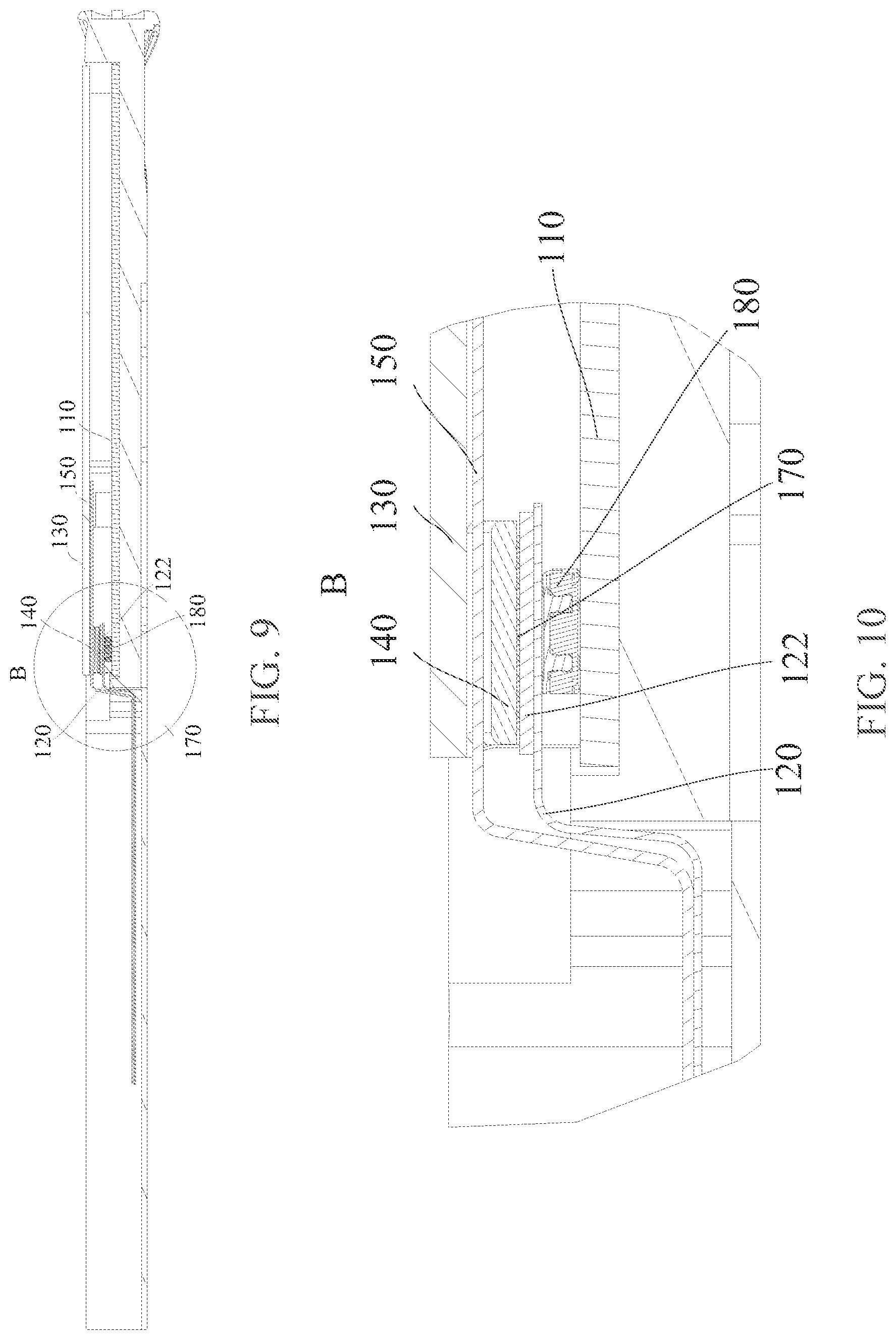 Patent US12610005 Figure 9 – Circuit board component and electronic device
