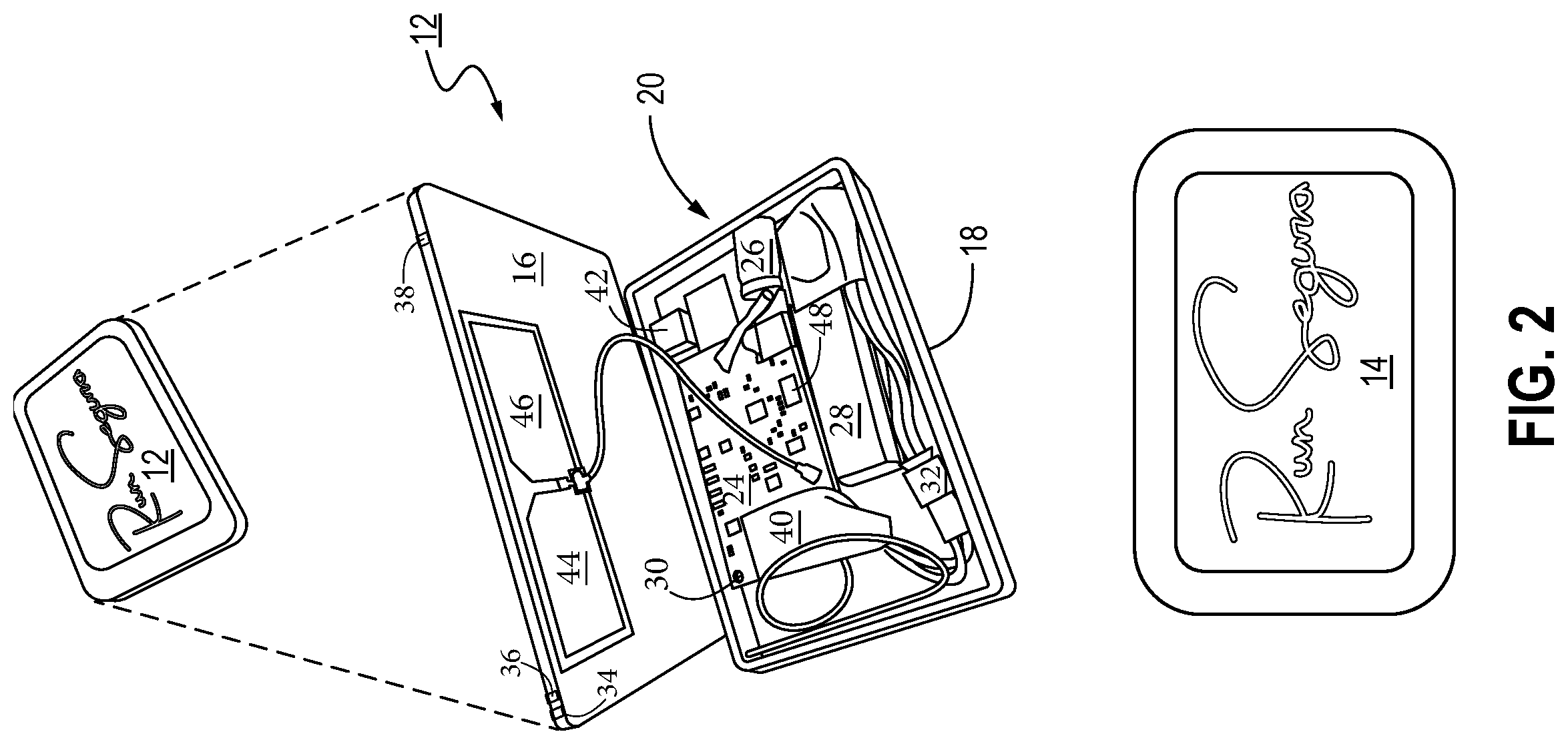 Patent US12610006 Figure 2 – Personal safety system