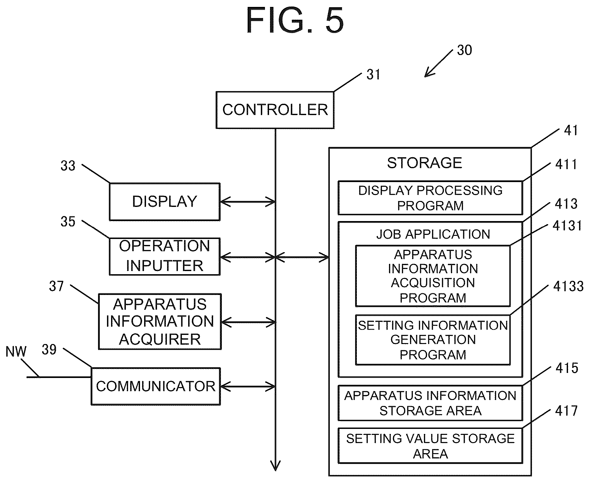 Patent US12610018 Figure 5 – Terminal device, image processing apparatus, and output method