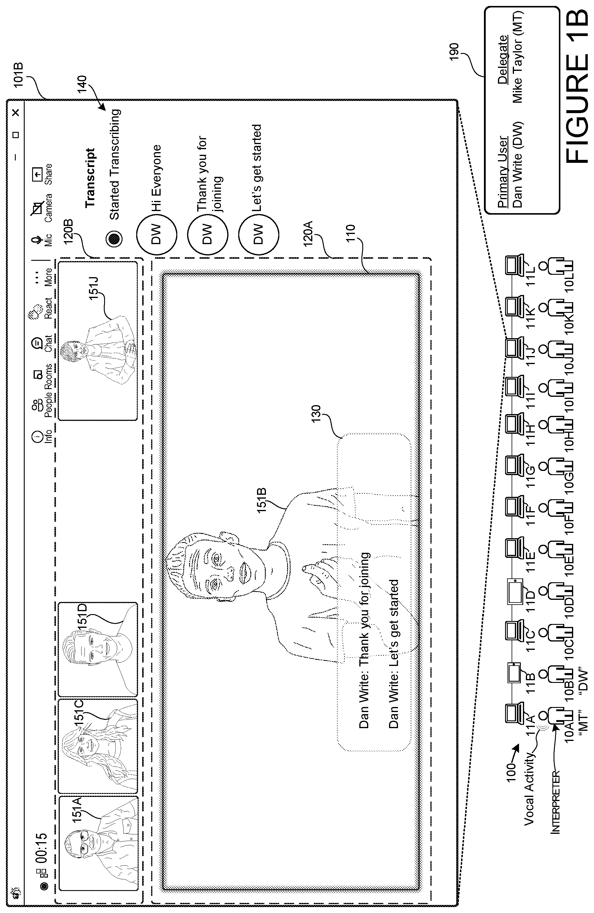 Patent US12610020 Figure 2 – Equitable presence of communication session attendees