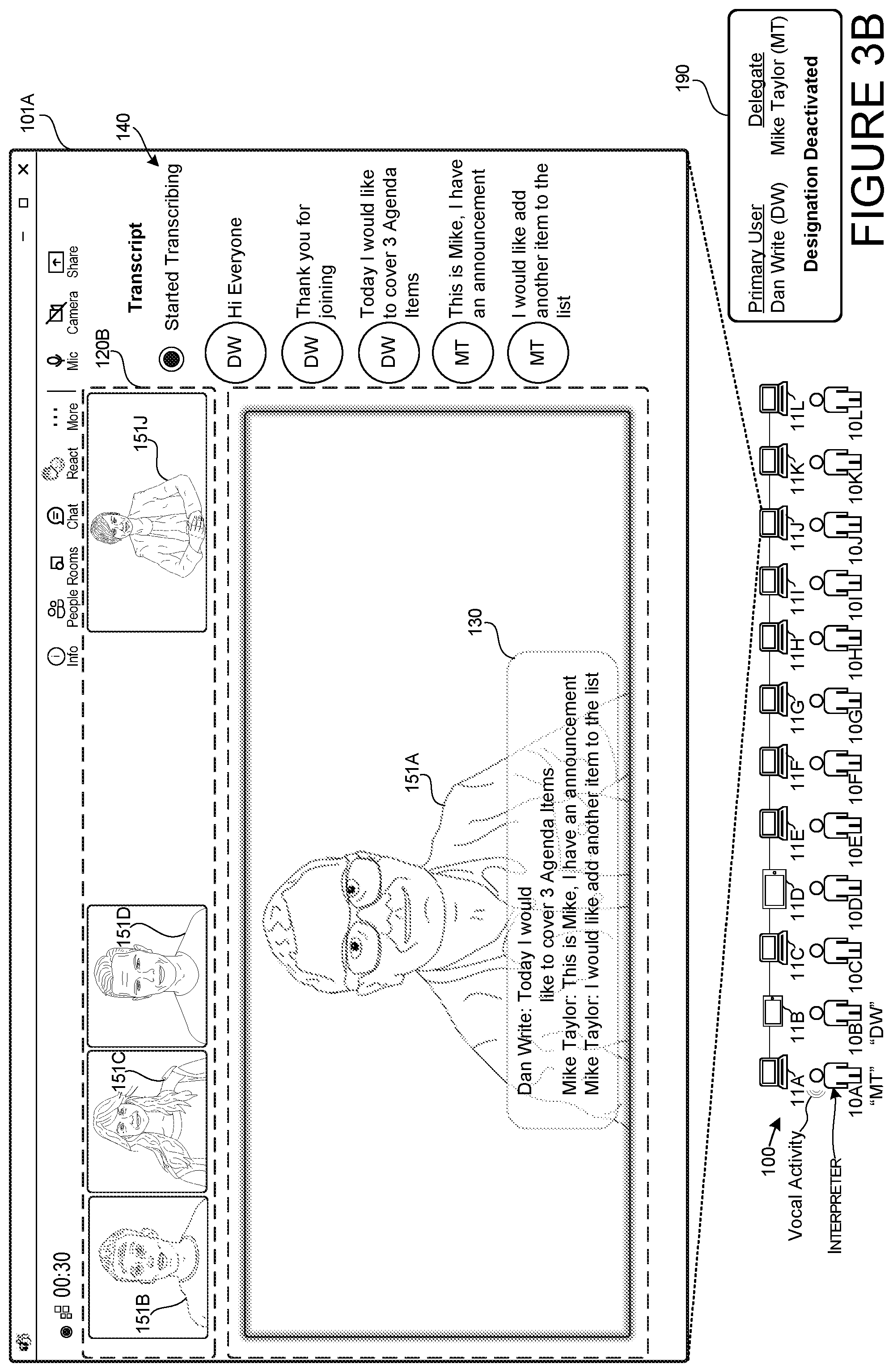 Patent US12610020 Figure 5 – Equitable presence of communication session attendees