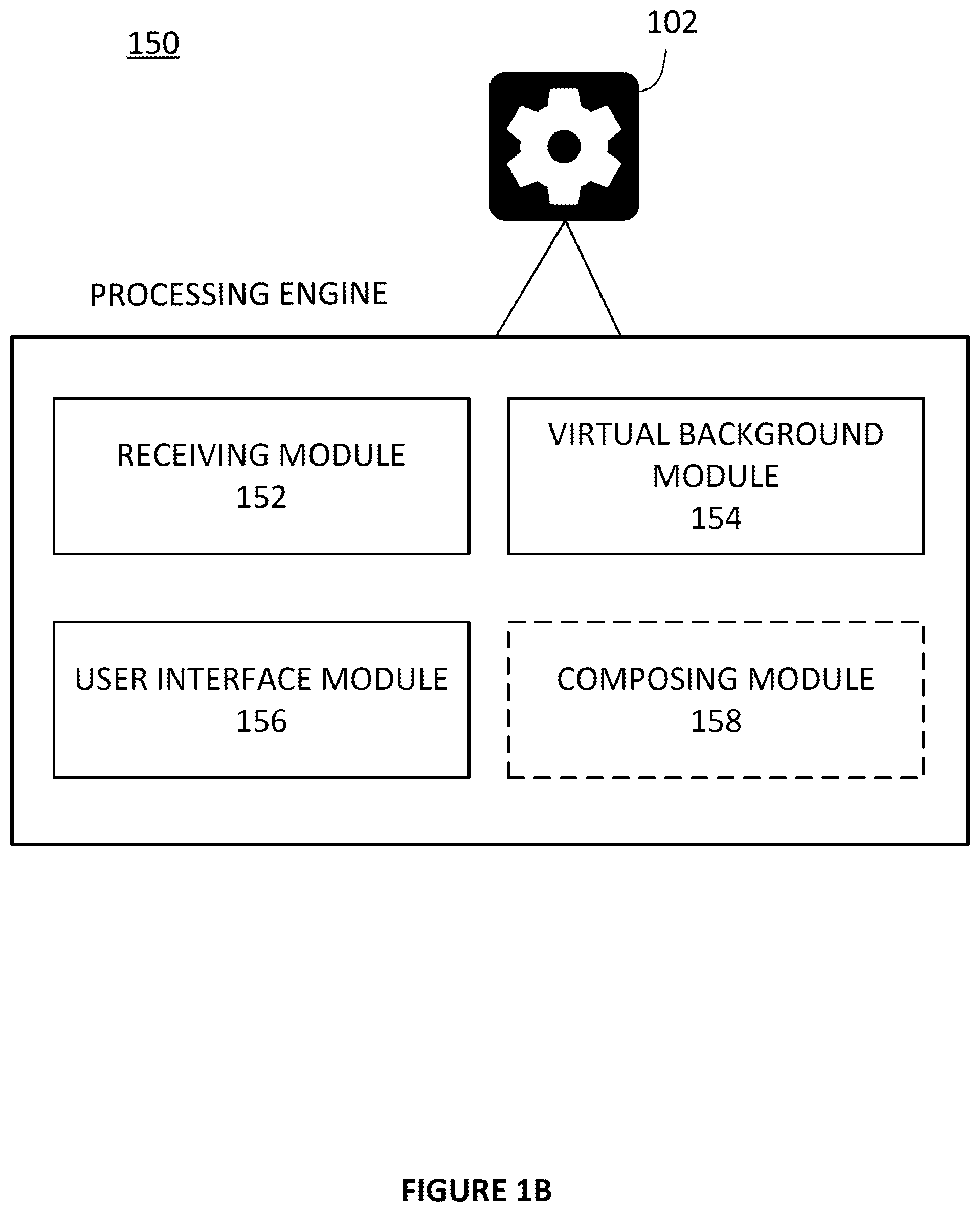 Patent US12610024 Figure 2 – Dynamic background selection in a chat interface