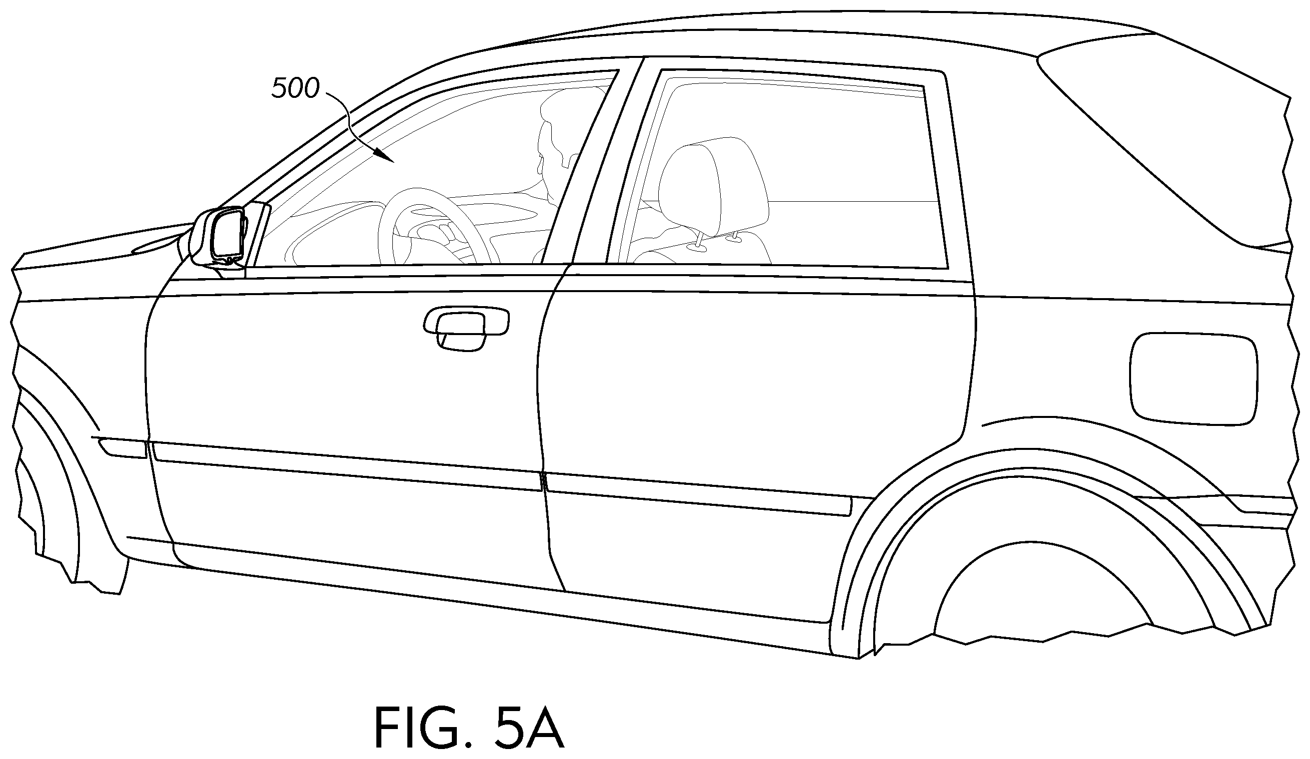 Patent US12610026 Figure 5 – Vehicle occupant security systems and methods