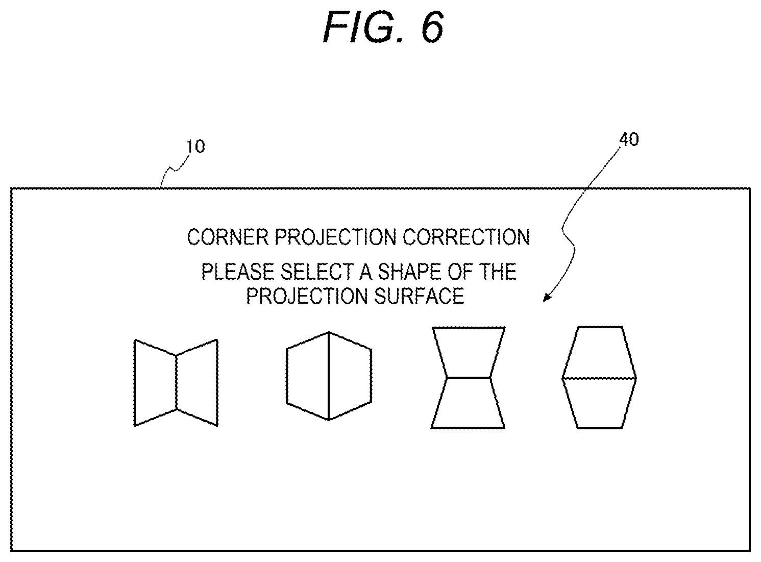 Patent US12610030 Figure 6 – Control method for projector, control method for information processing apparatus, and projector