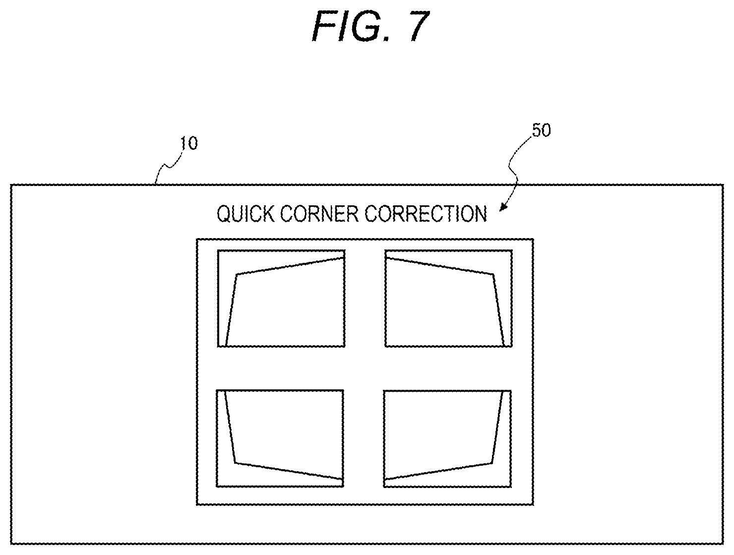 Patent US12610030 Figure 7 – Control method for projector, control method for information processing apparatus, and projector