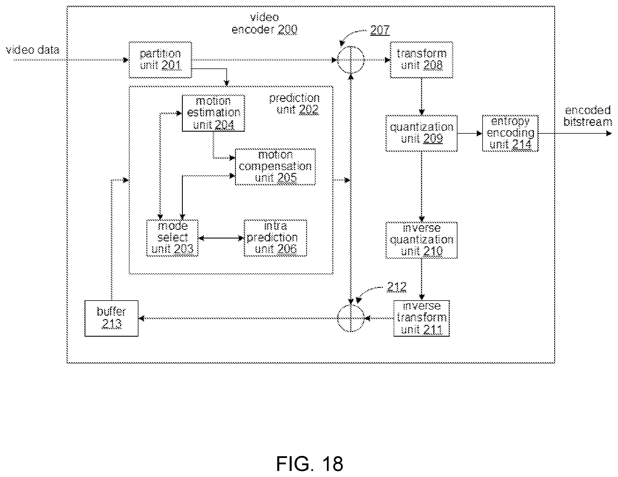 Patent US12610037 Figure 16 – Matrix derivation in intra coding mode