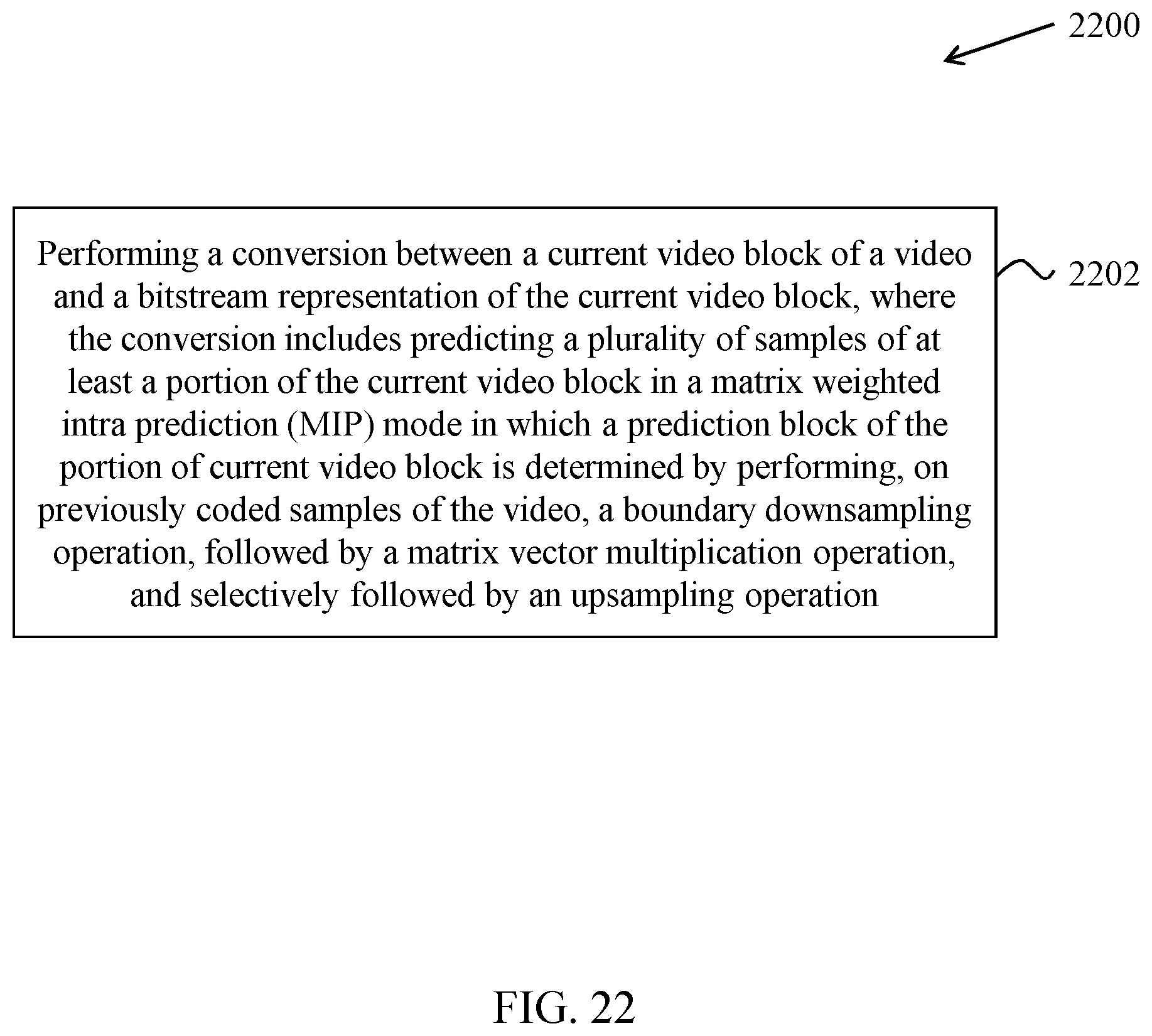 Patent US12610037 Figure 20 – Matrix derivation in intra coding mode