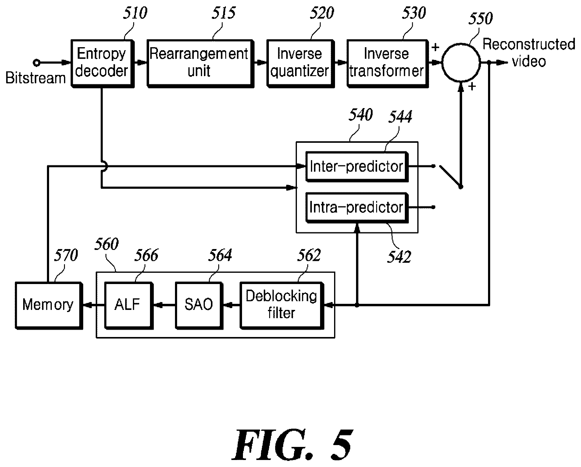 Patent US12610038 Figure 6 – Method and apparatus for video coding using intra prediction based on reference sample line derivation