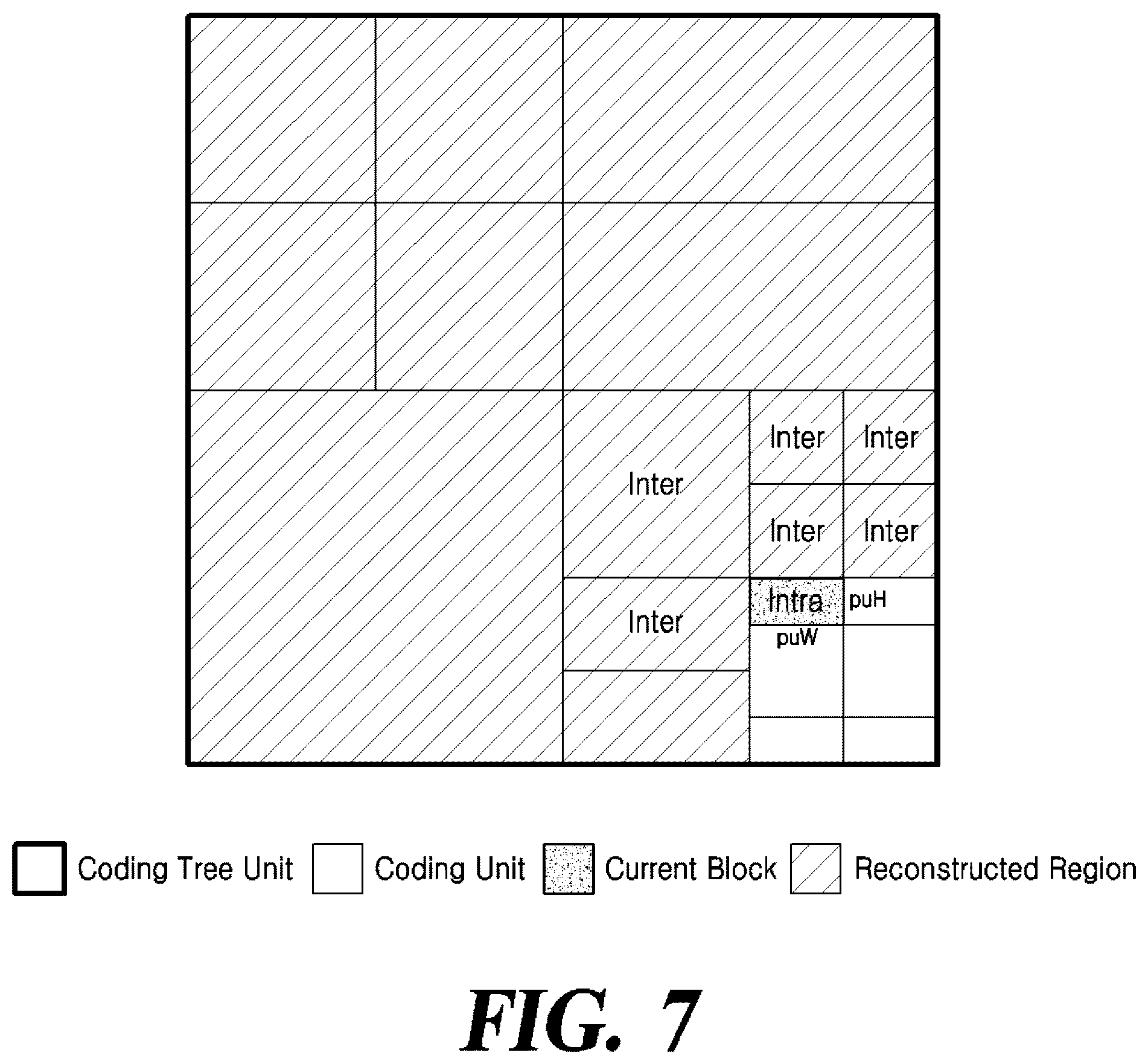 Patent US12610038 Figure 8 – Method and apparatus for video coding using intra prediction based on reference sample line derivation