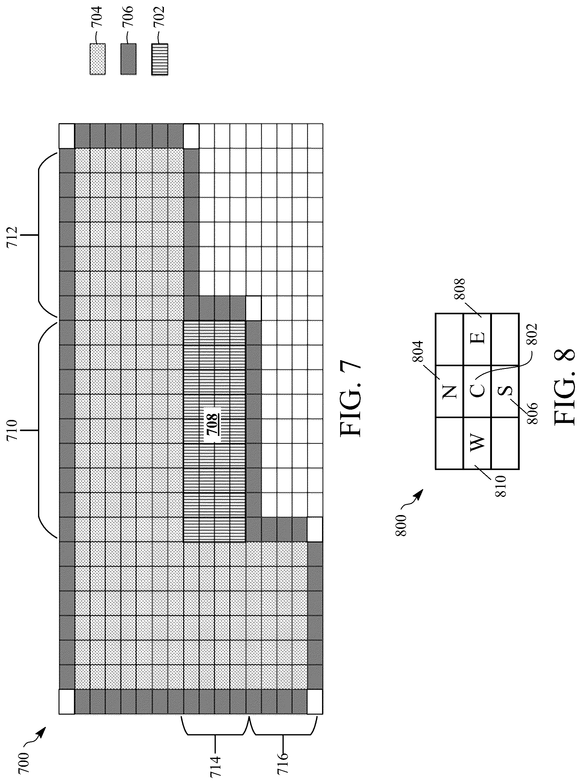 Patent US12610046 Figure 7 – Tap-constrained convolutional cross-component model prediction