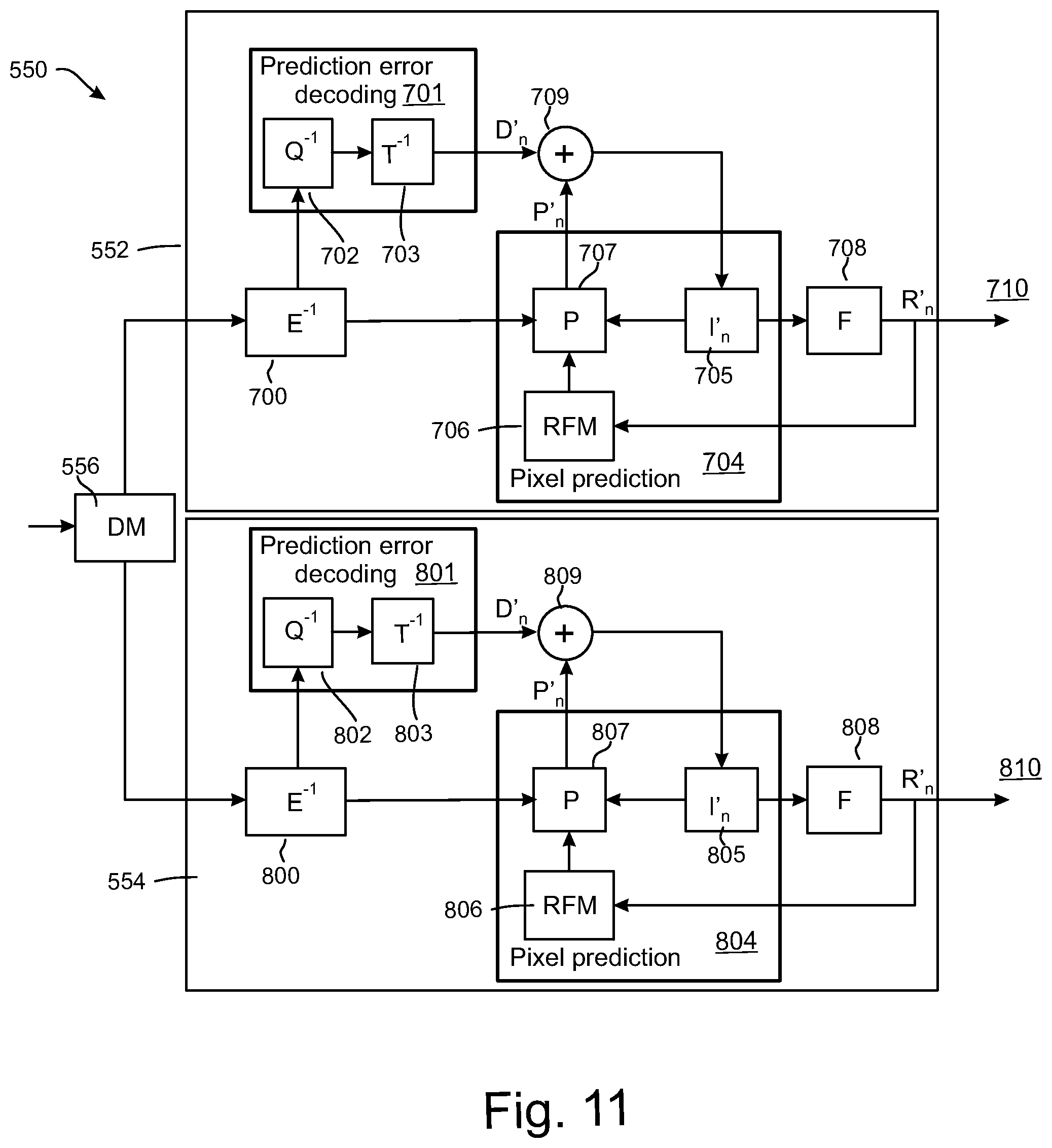 Patent US12610048 Figure 9 – Apparatus and a method for video coding and decoding using explicitly sized and evenly sized partitions with corresponding scan orders